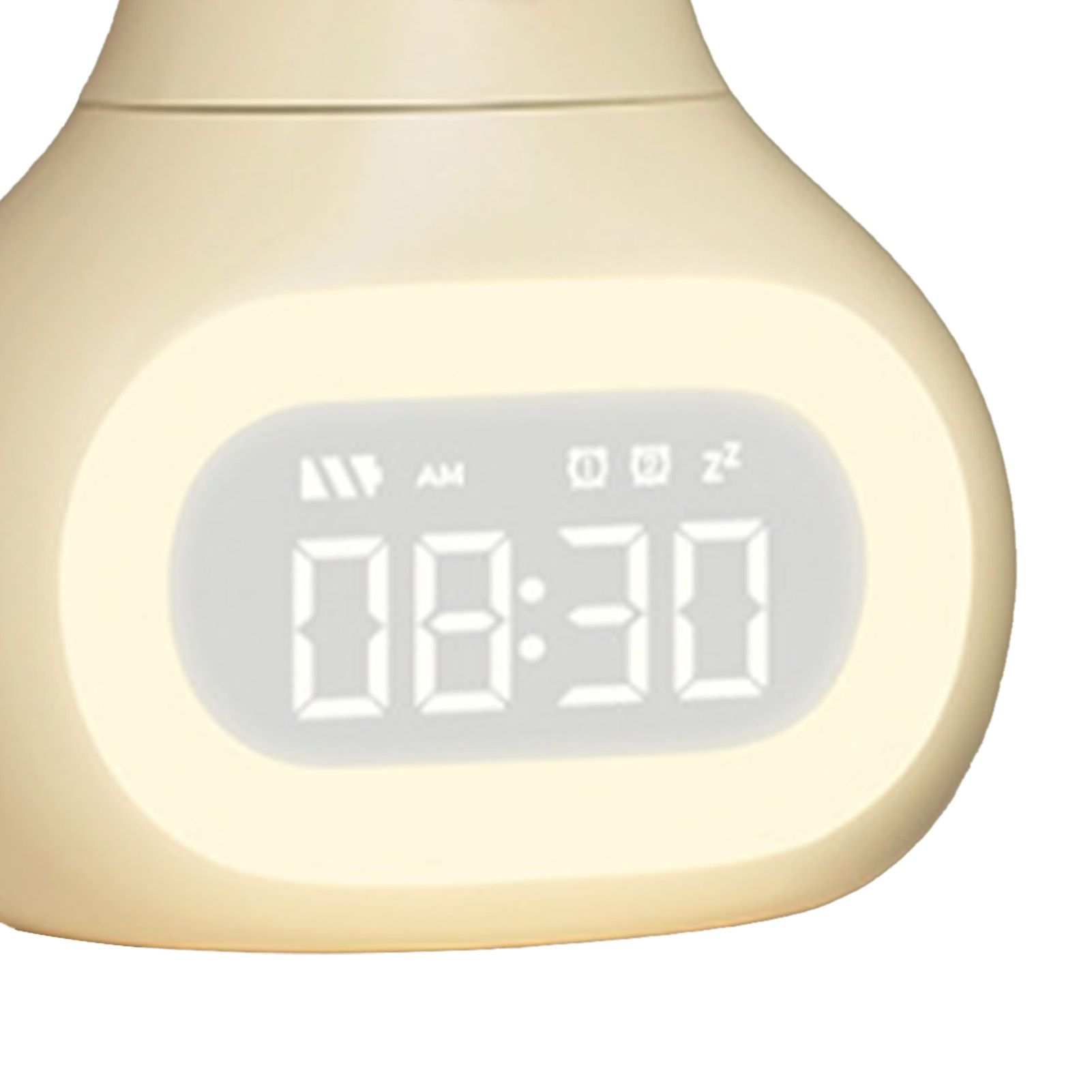 Digital Alarm Clock Cartoon Goose Look USB Stepless Dimming Night Light view 2