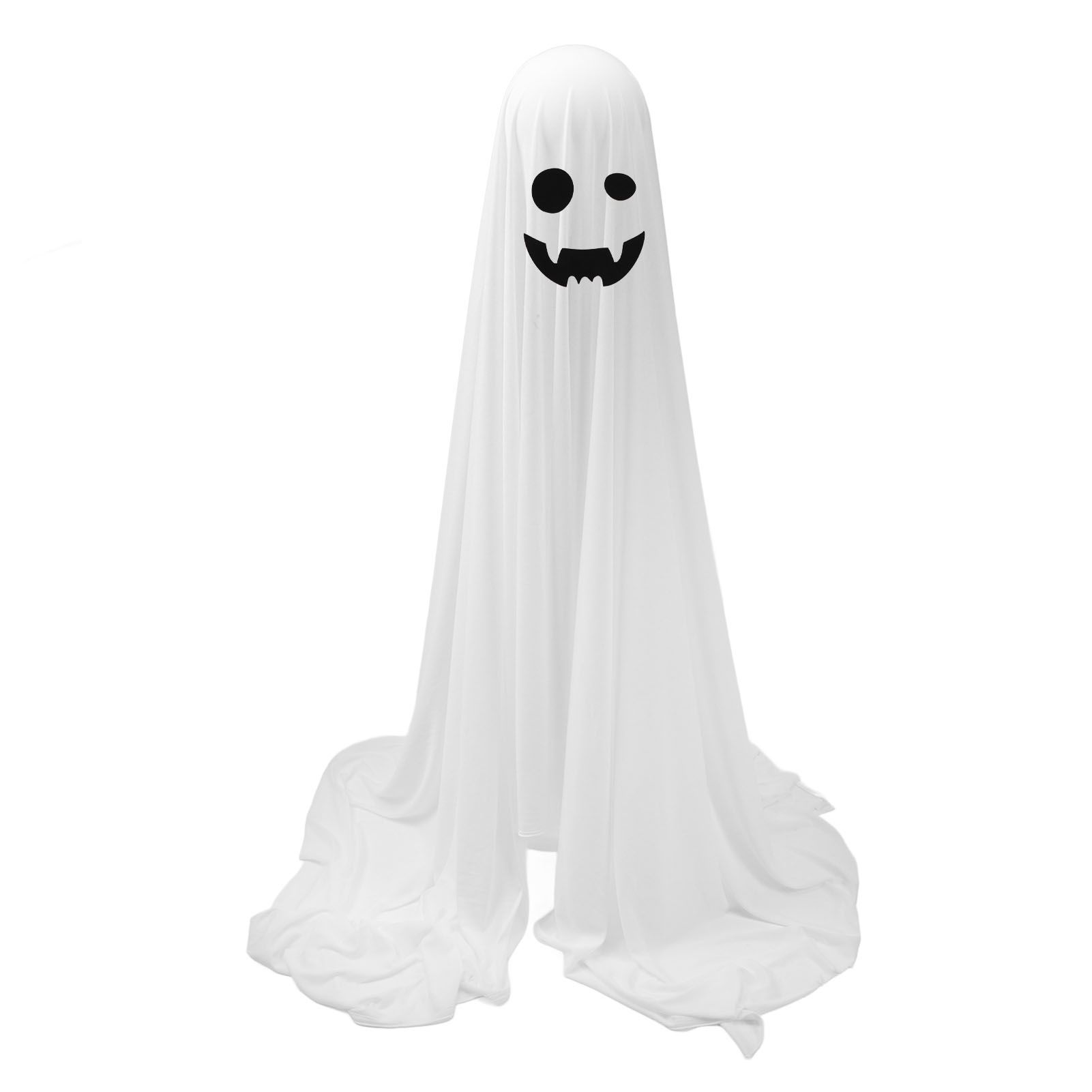 165cm Porch Ghost Decoration Battery Operated Height Adjustable Realistic view 4