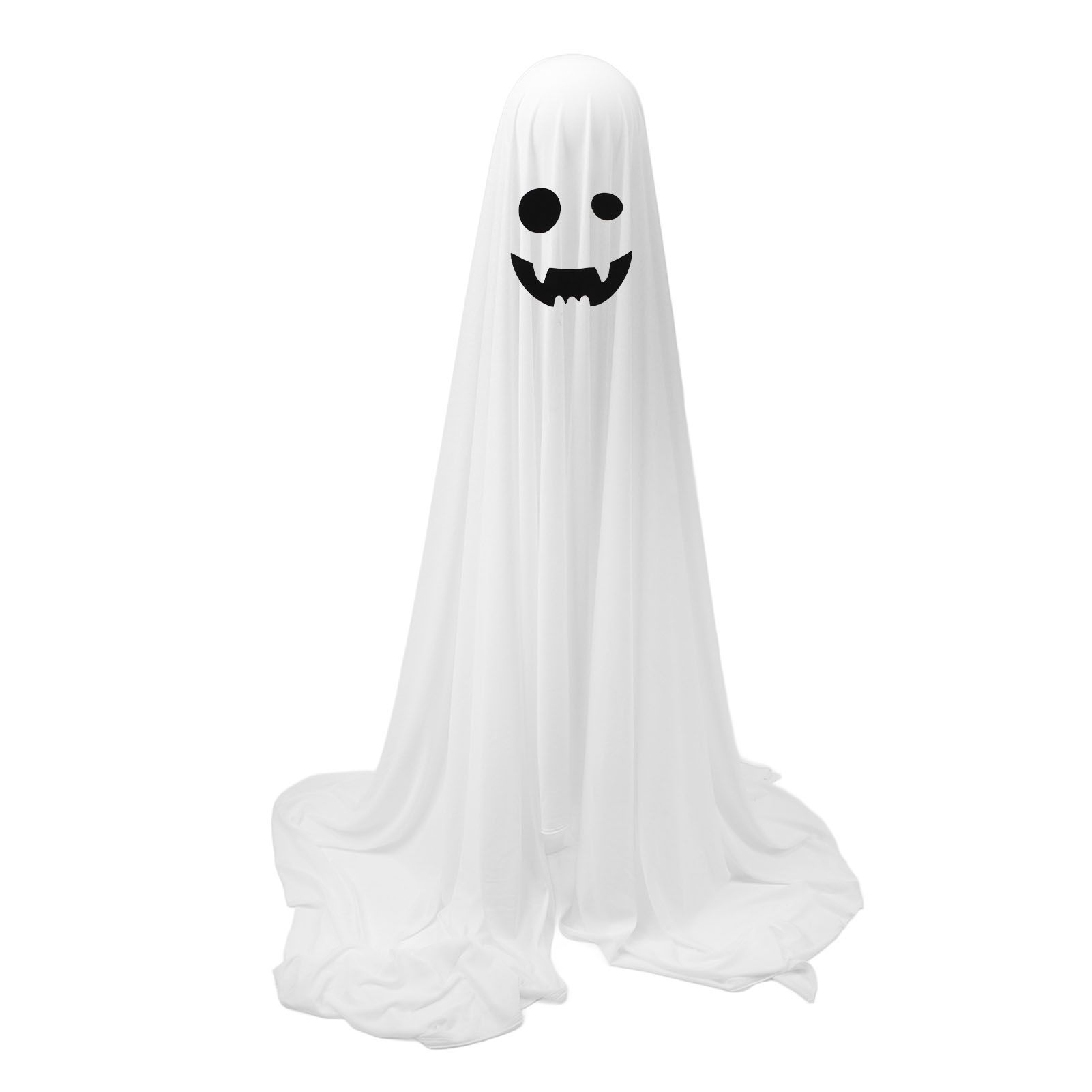 165cm Porch Ghost Decoration Battery Operated Height Adjustable Realistic view 6