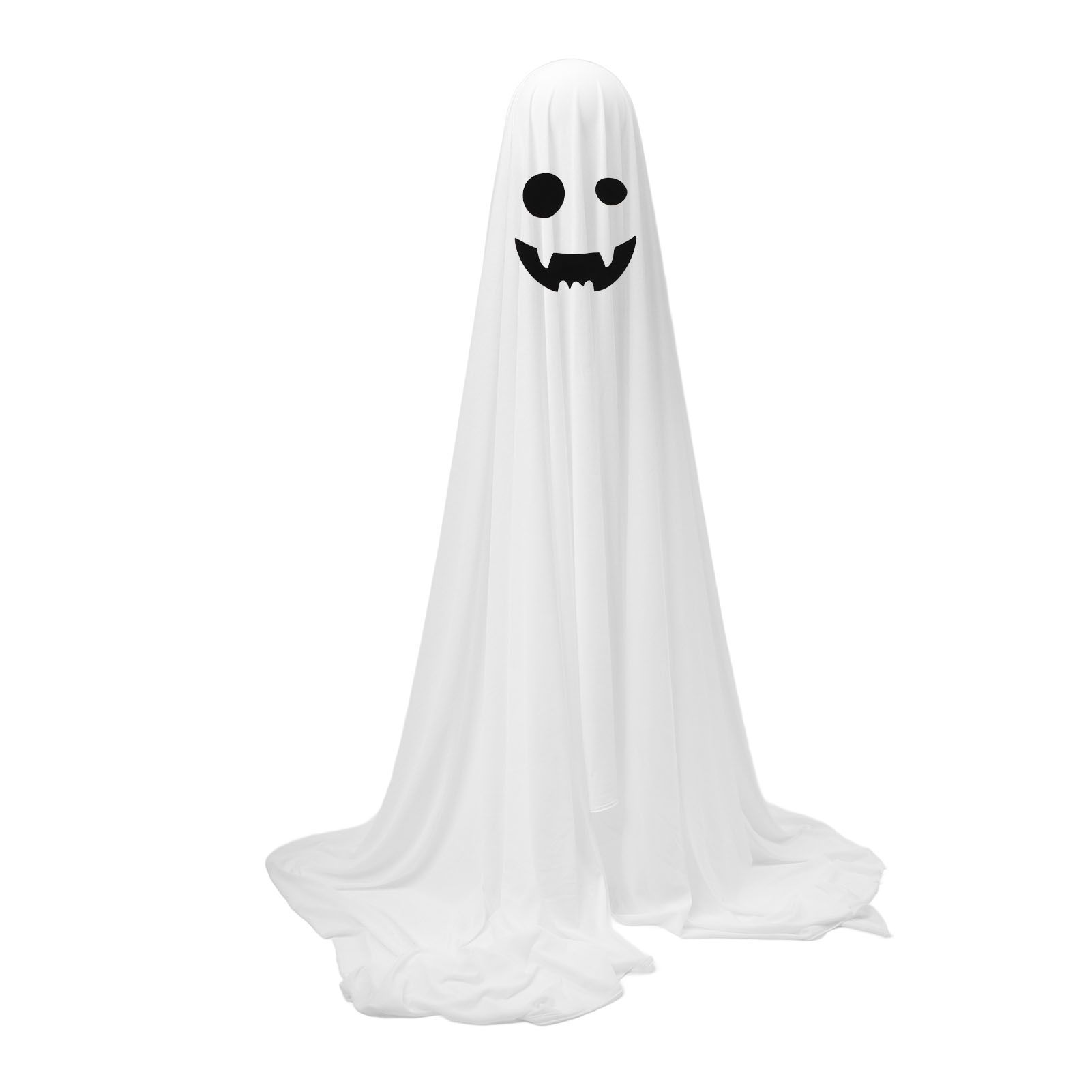 165cm Porch Ghost Decoration Battery Operated Height Adjustable Realistic view 7