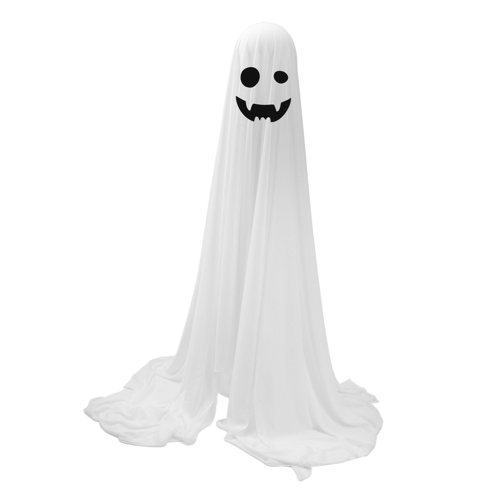 165cm Porch Ghost Decoration Battery Operated Height Adjustable Realistic view 8