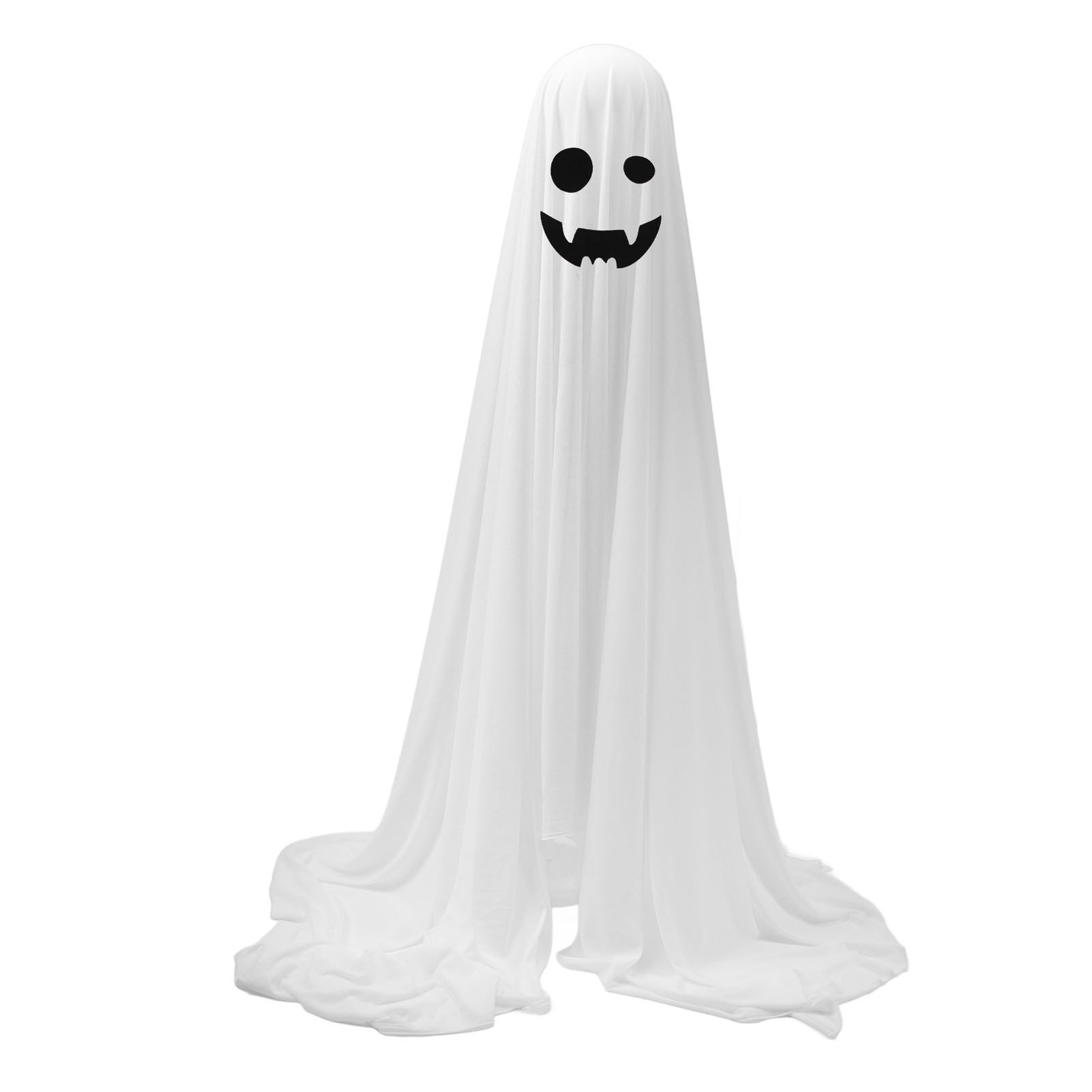 165cm Porch Ghost Decoration Battery Operated Height Adjustable Realistic view 9