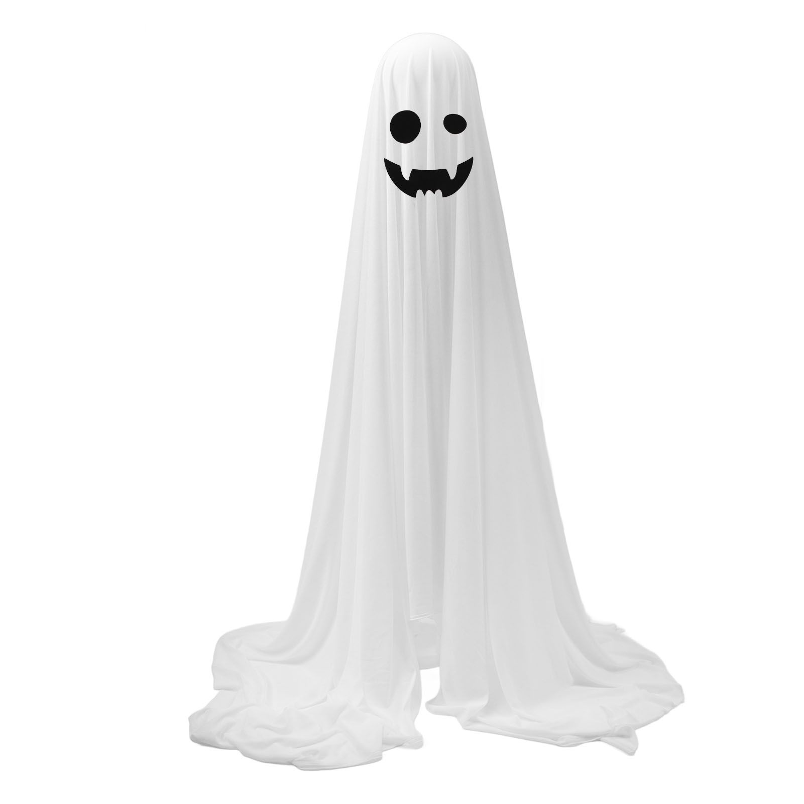165cm Porch Ghost Decoration Battery Operated Height Adjustable Realistic view 11