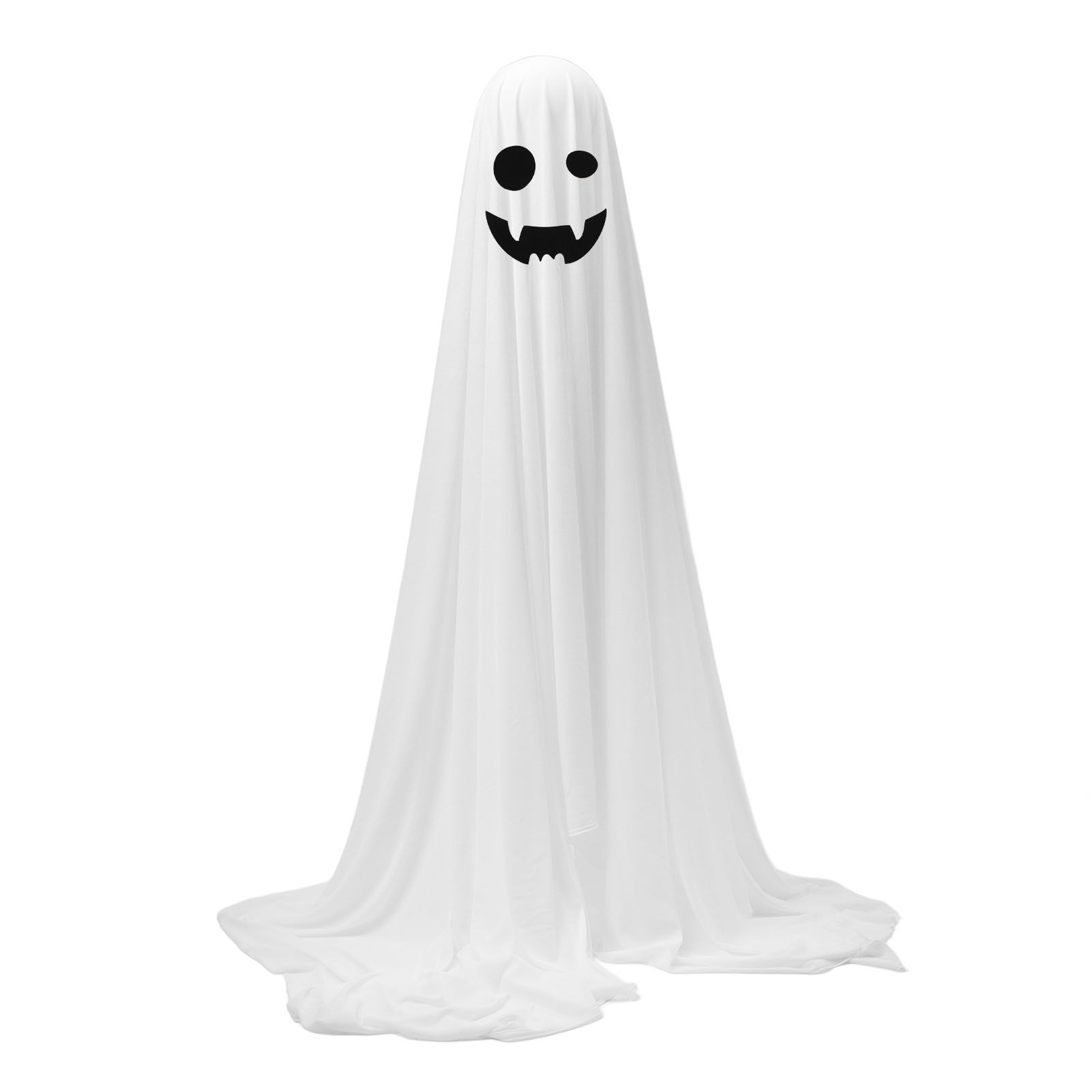 165cm Porch Ghost Decoration Battery Operated Height Adjustable Realistic view 12