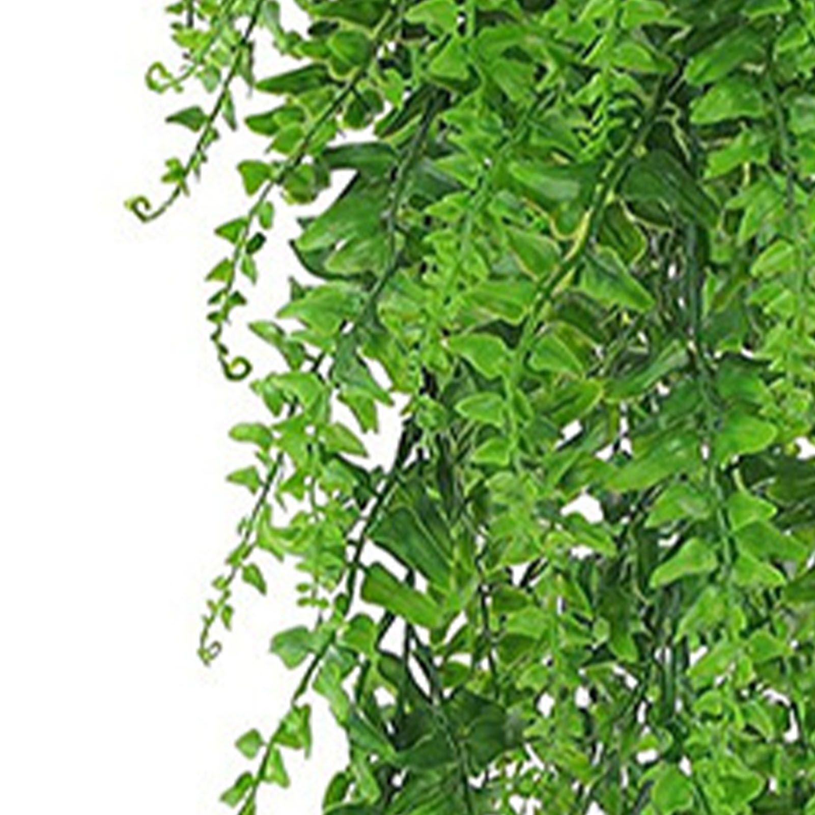 10PCS Artificial Hanging Plants Plastic Persian Fern Vines Fake Greenery view 2