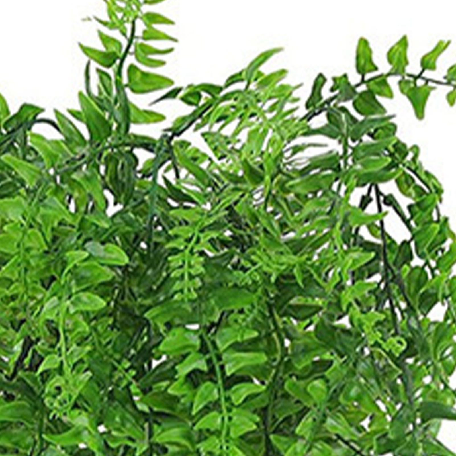 10PCS Artificial Hanging Plants Plastic Persian Fern Vines Fake Greenery view 5