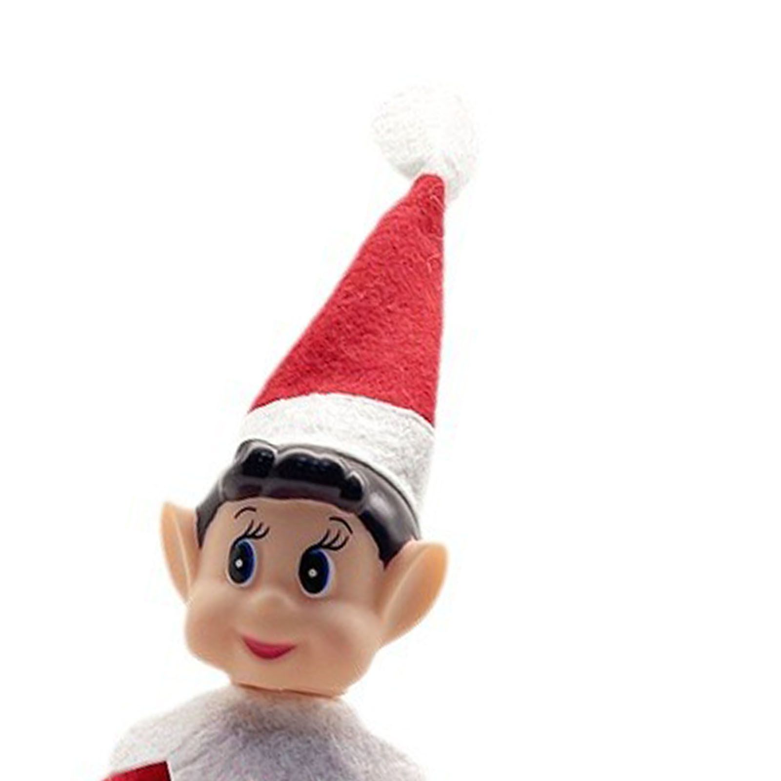 Christmas Long Legged Elf Ornament Red Sitting Elf Ornament Christmas view 2