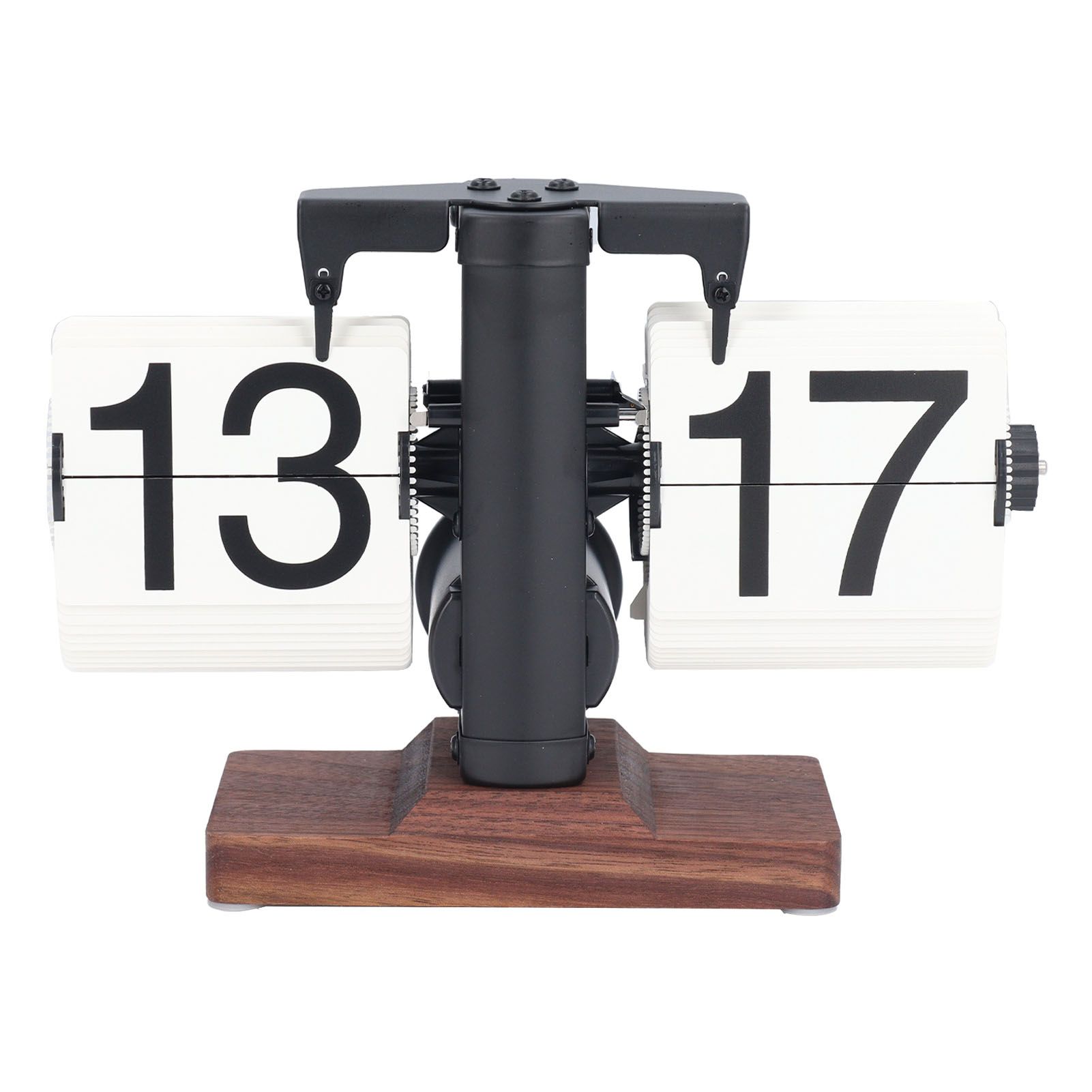 Retro Flip Down Clock Stylish Minimalism Style Small Balance 24H Automatic view 3