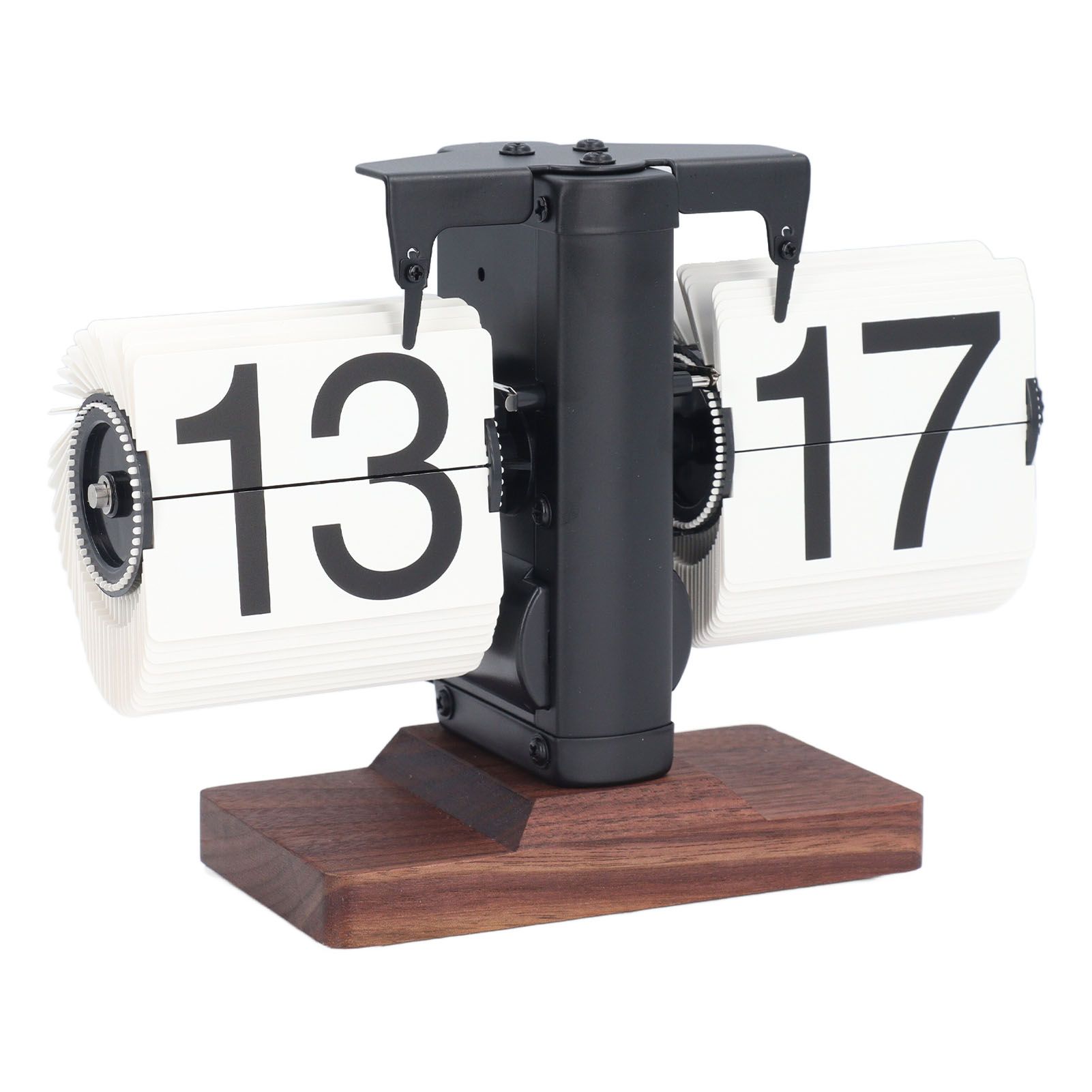 Retro Flip Down Clock Stylish Minimalism Style Small Balance 24H Automatic view 4