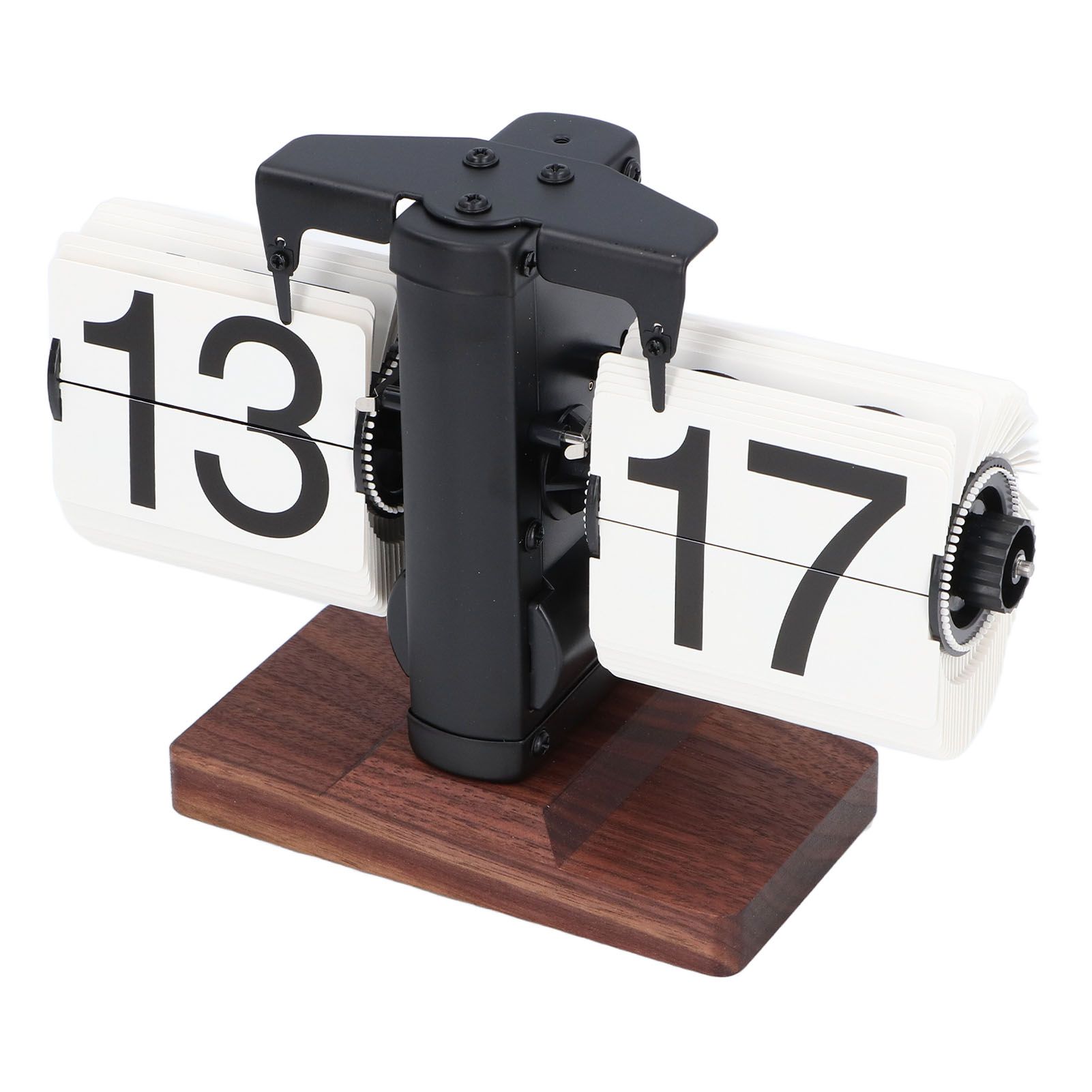 Retro Flip Down Clock Stylish Minimalism Style Small Balance 24H Automatic view 6