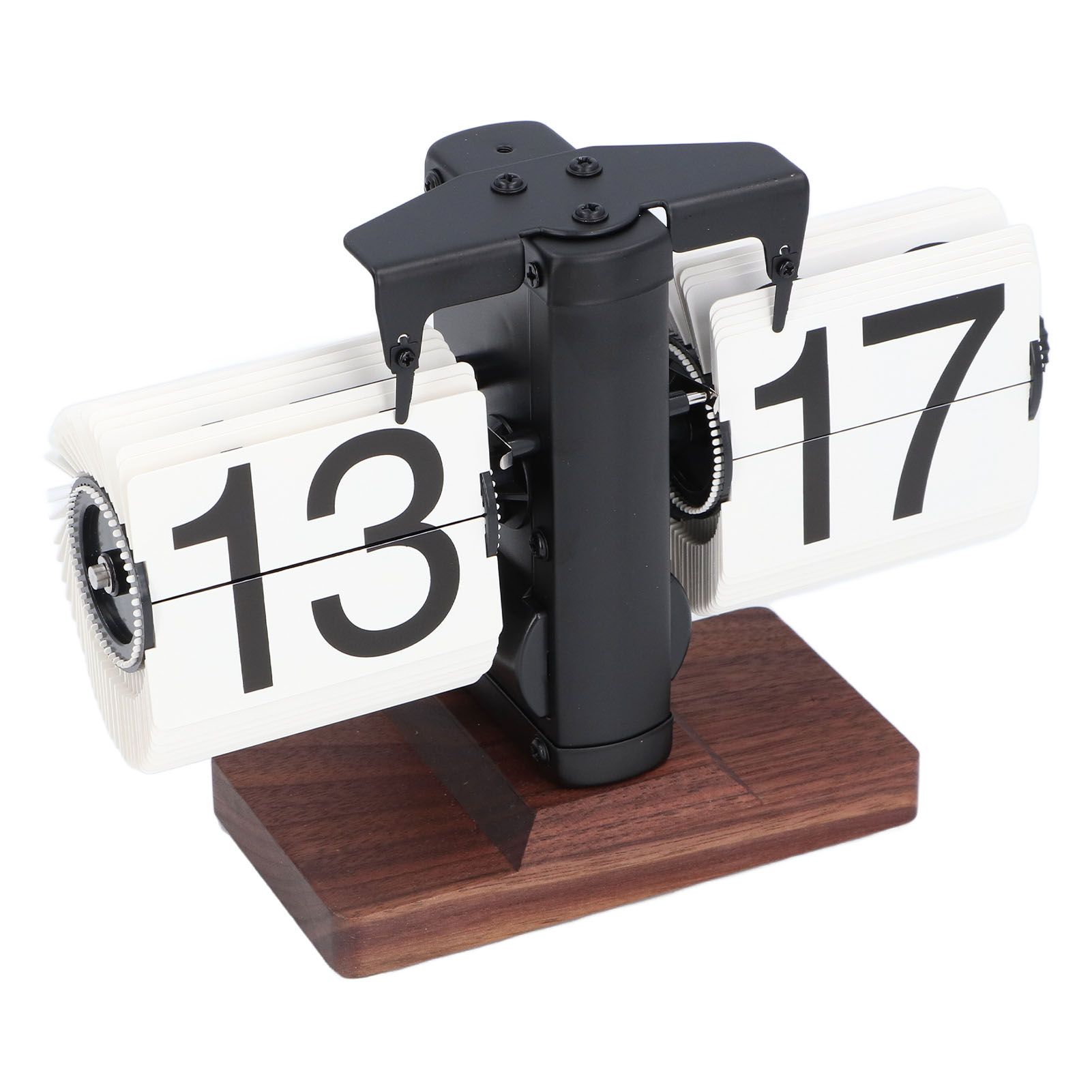 Retro Flip Down Clock Stylish Minimalism Style Small Balance 24H Automatic view 8