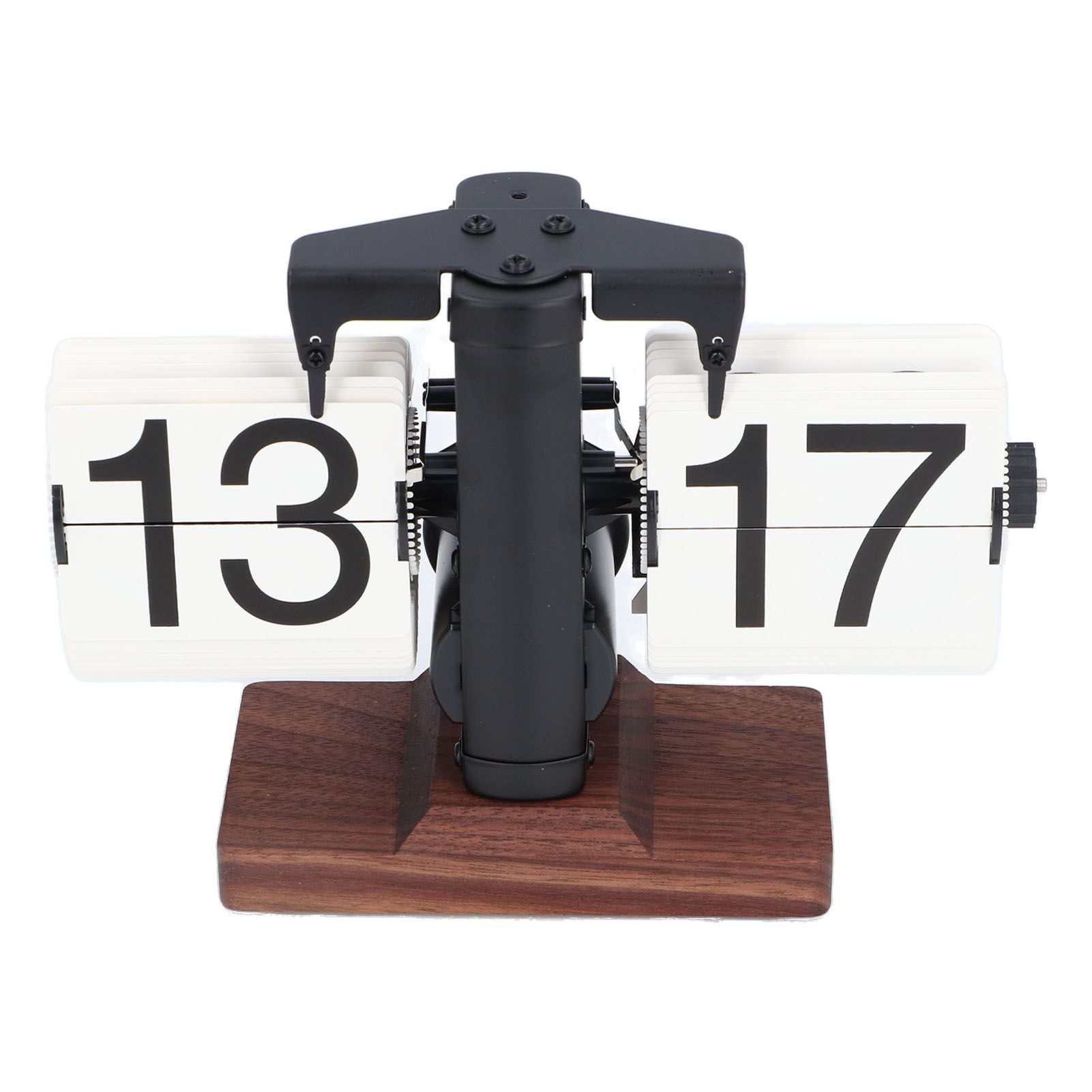 Retro Flip Down Clock Stylish Minimalism Style Small Balance 24H Automatic view 10
