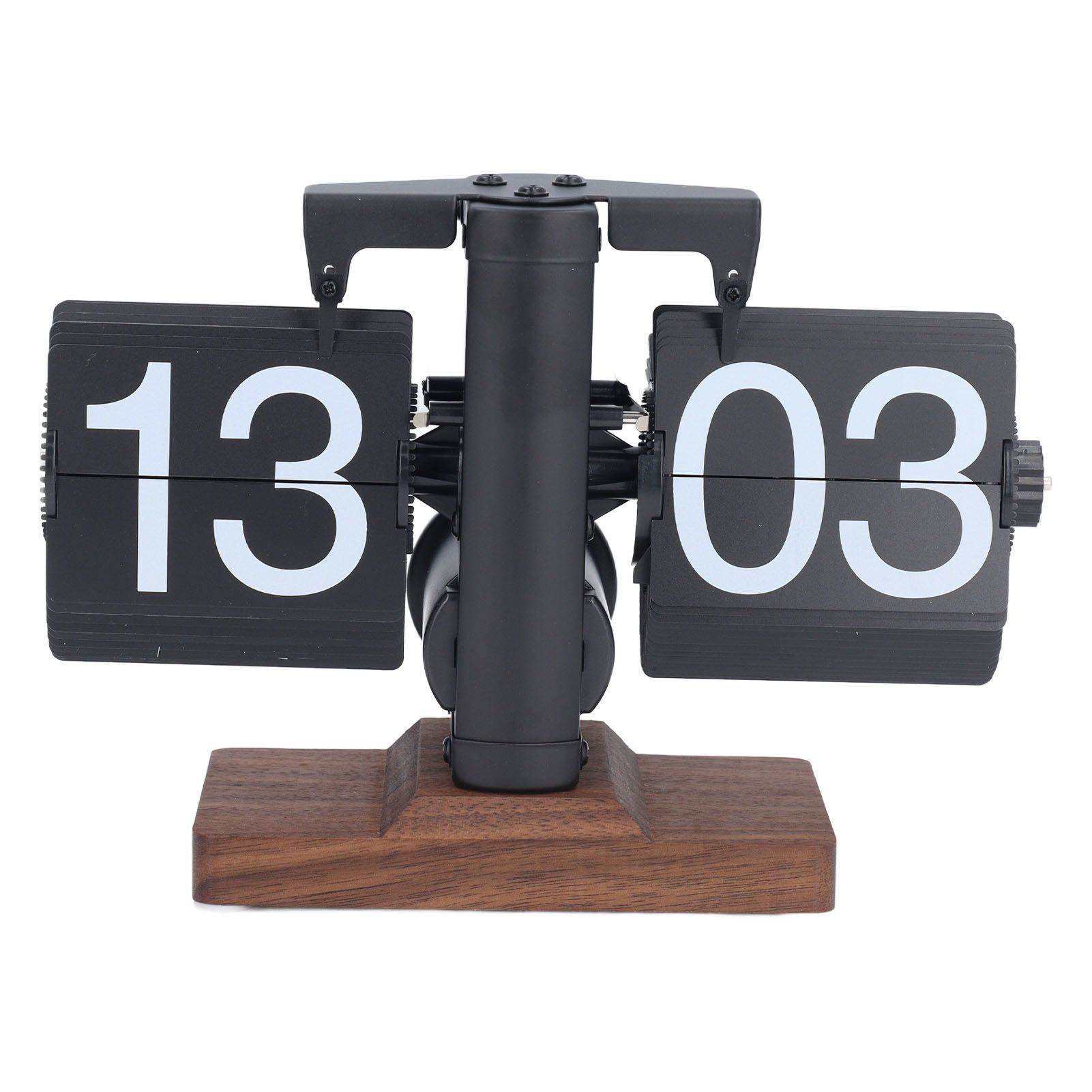 Retro Flip Down Clock Stylish Minimalism Style Small Balance 24H Automatic view 3