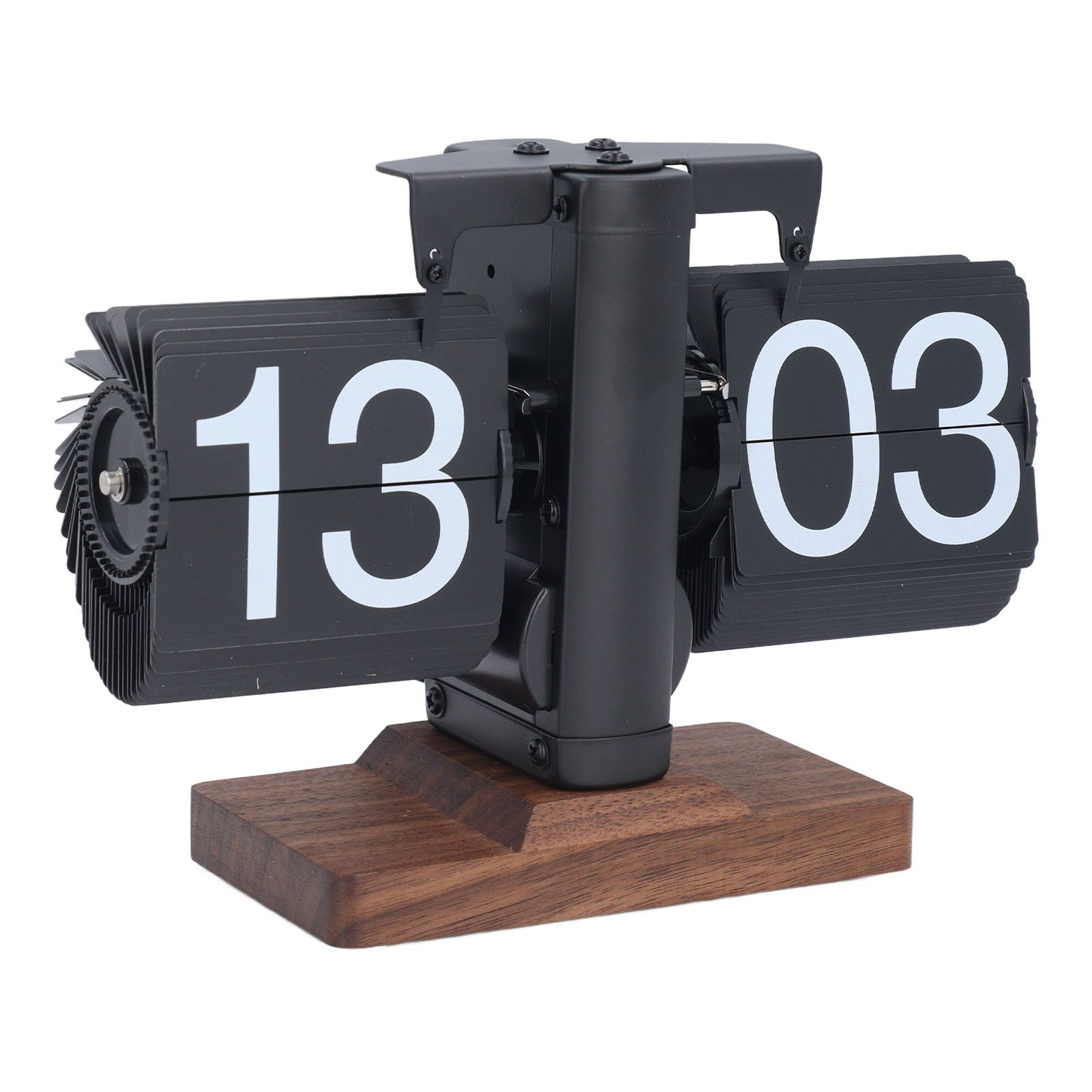 Retro Flip Down Clock Stylish Minimalism Style Small Balance 24H Automatic view 4