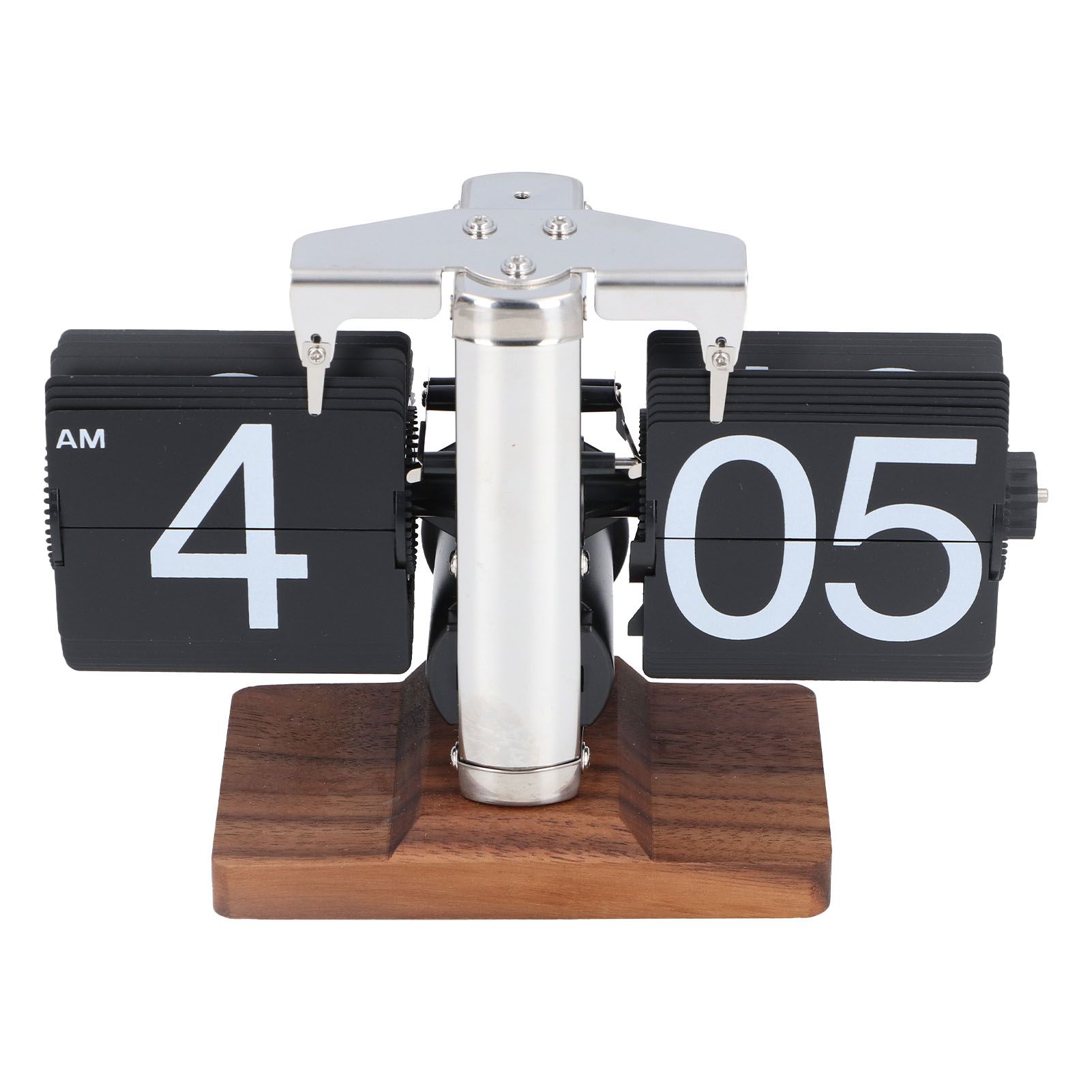 Retro Vintage Flip Desk Clock 12 Hours Single Sided Auto Flip Table Clock — image 1