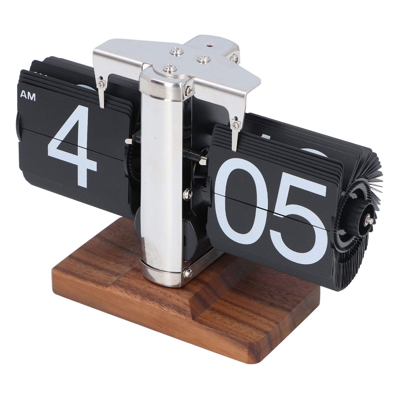 Retro Vintage Flip Desk Clock 12 Hours Single Sided Auto Flip Table Clock view 10