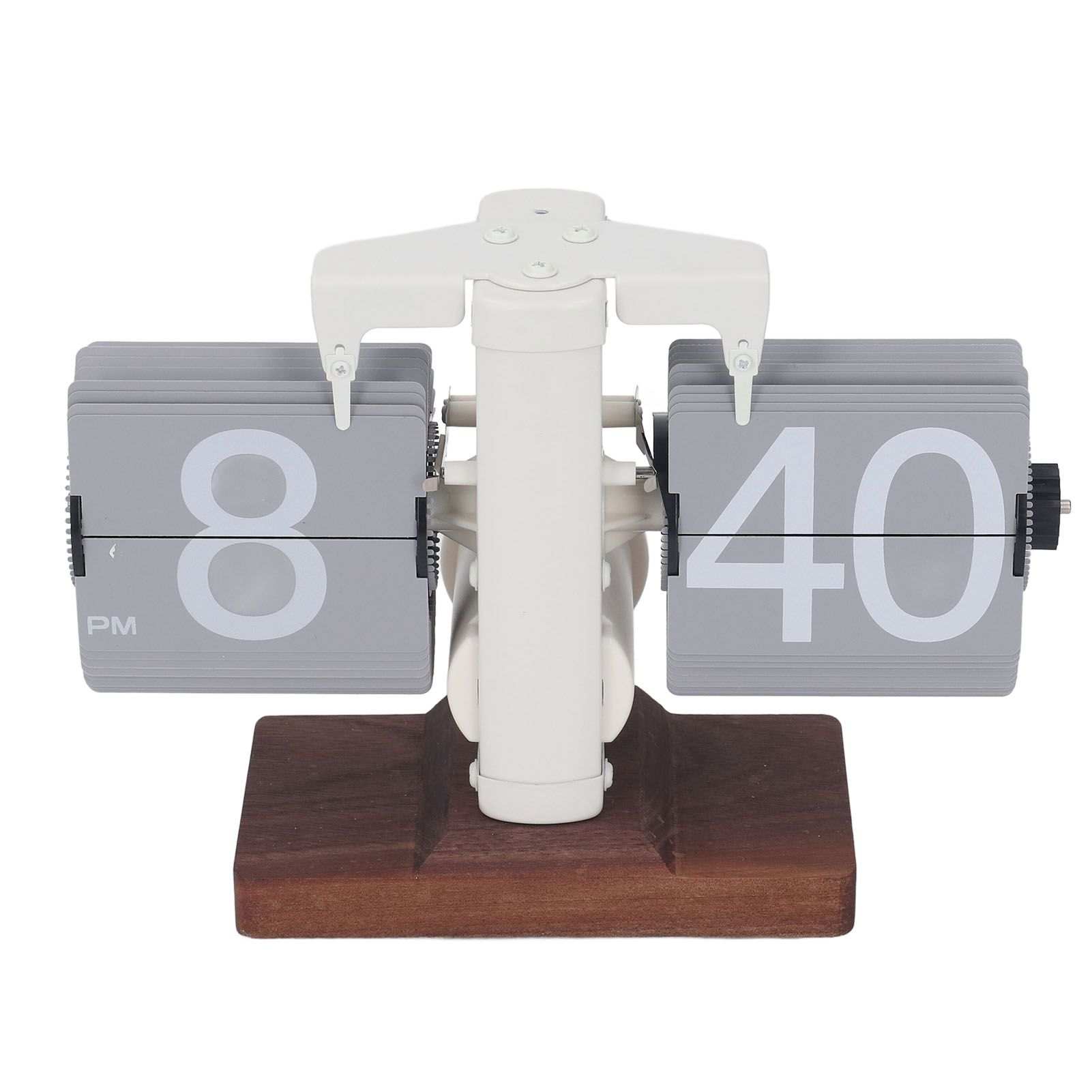 Digital Flip Desk Clock 12 Hours Single Sided Battery Powered Retro Mechanical view 3