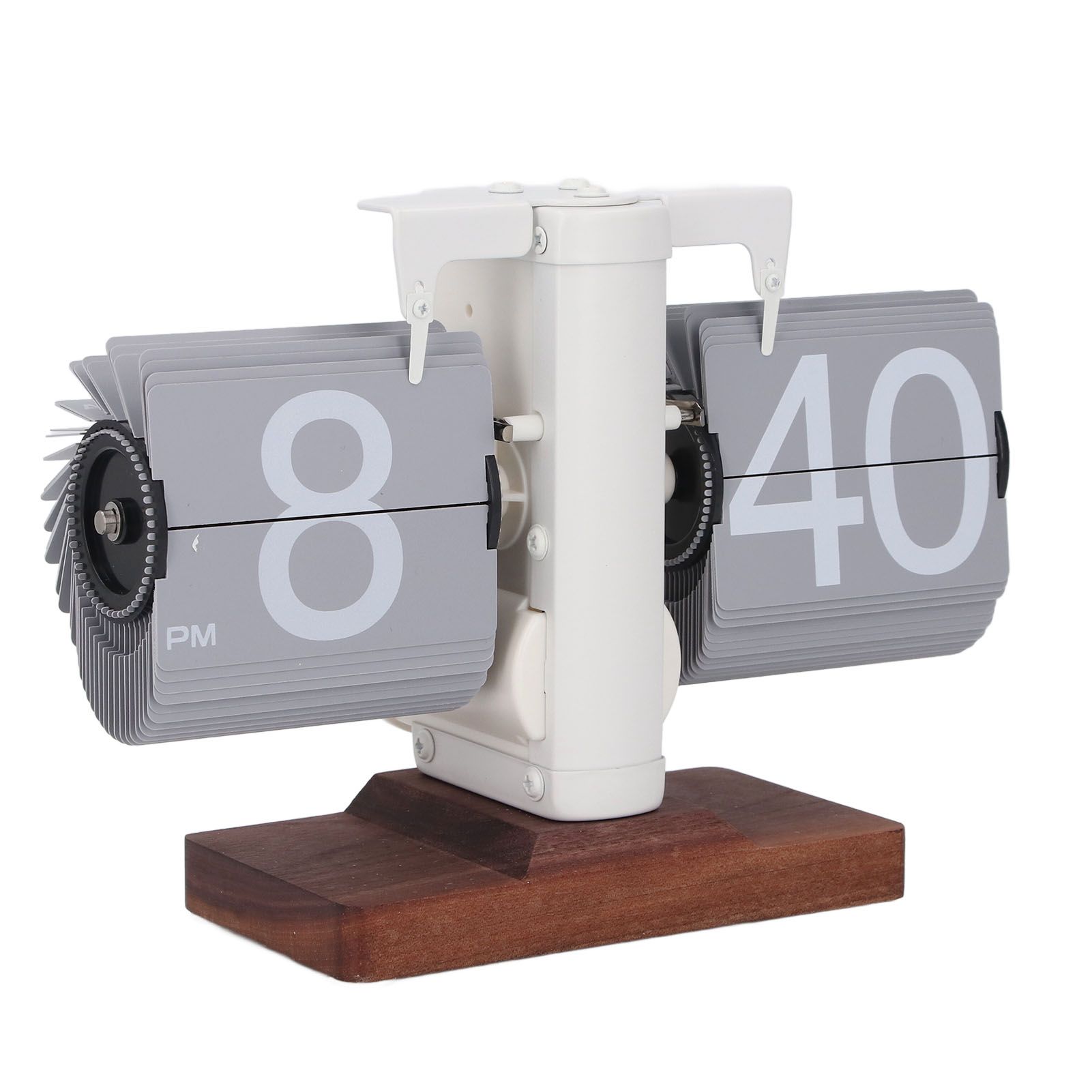Digital Flip Desk Clock 12 Hours Single Sided Battery Powered Retro Mechanical view 4
