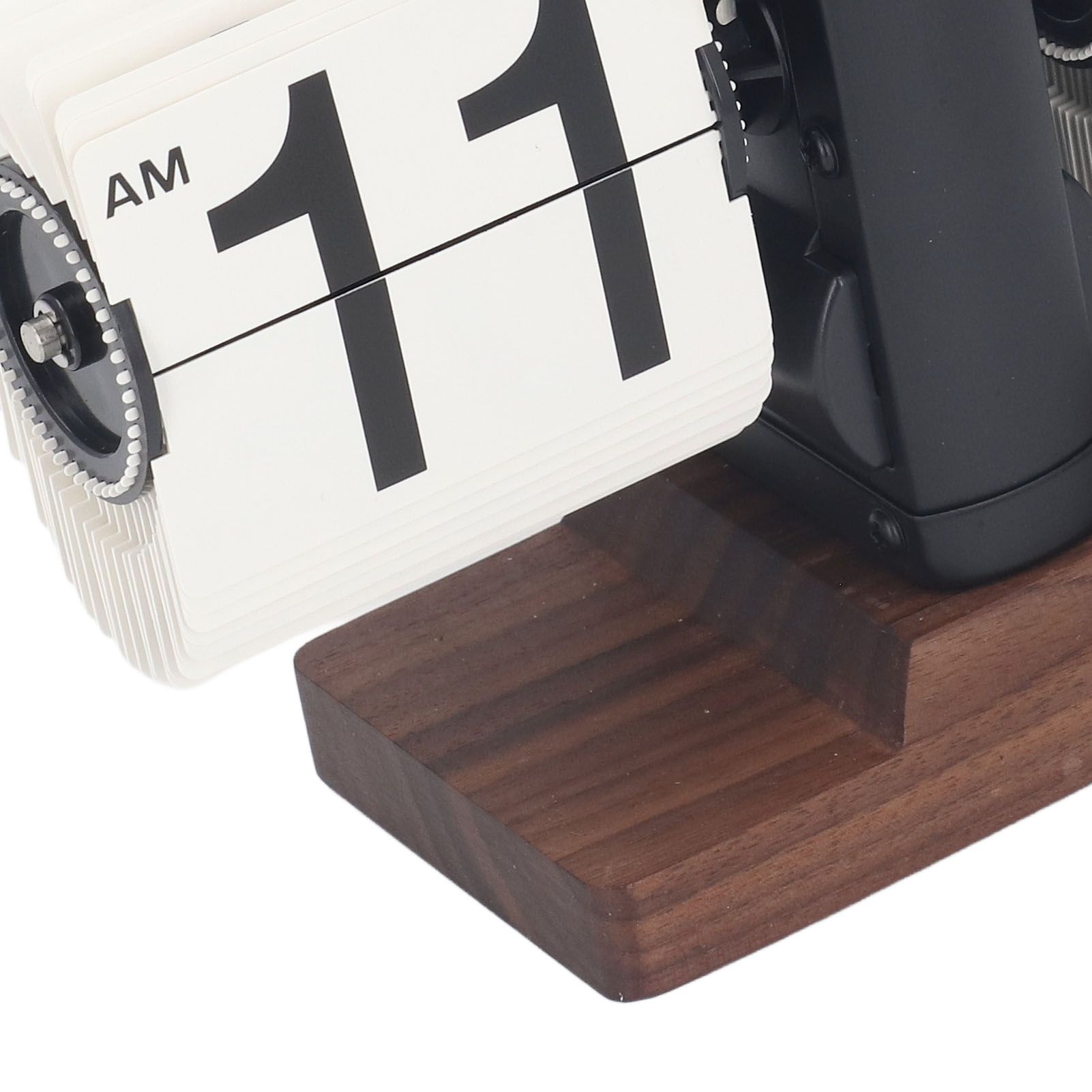 Digital Flip Desk Clock 12 Hours Single Sided Battery Powered Retro Mechanical view 2