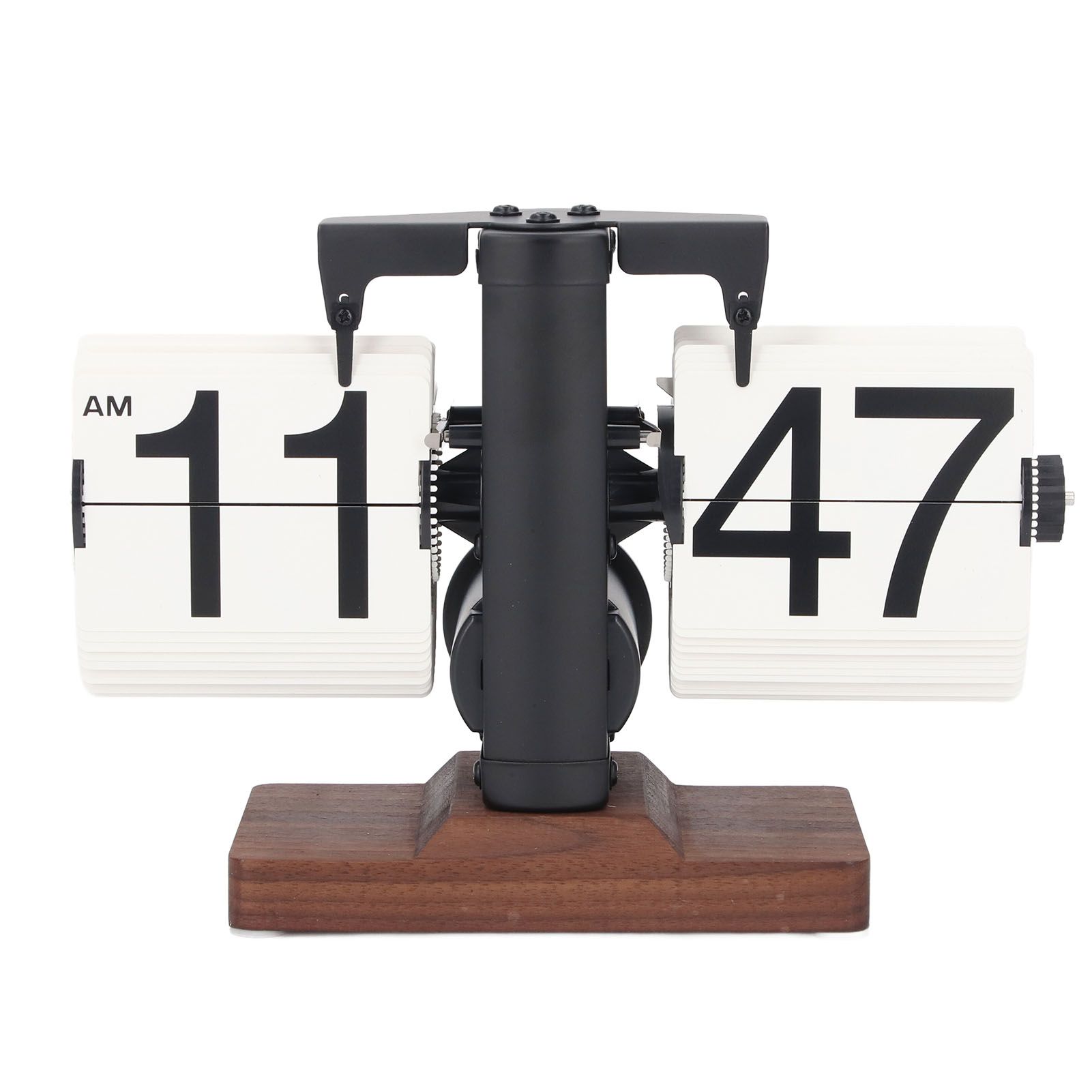 Digital Flip Desk Clock 12 Hours Single Sided Battery Powered Retro Mechanical view 9
