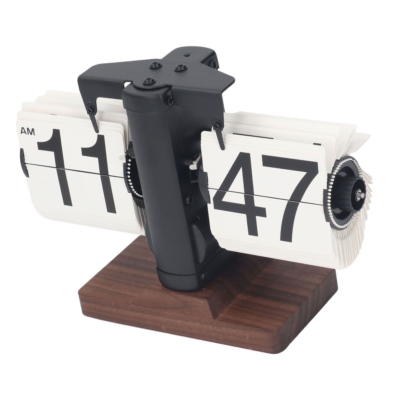 Digital Flip Desk Clock 12 Hours Single Sided Battery Powered Retro Mechanical view 11