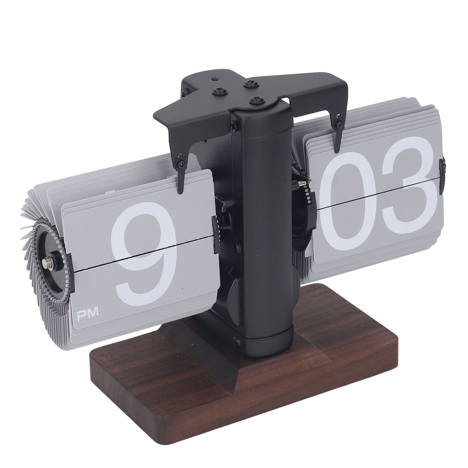 Digital Flip Desk Clock 12 Hours Single Sided Battery Powered Retro Mechanical — image 1