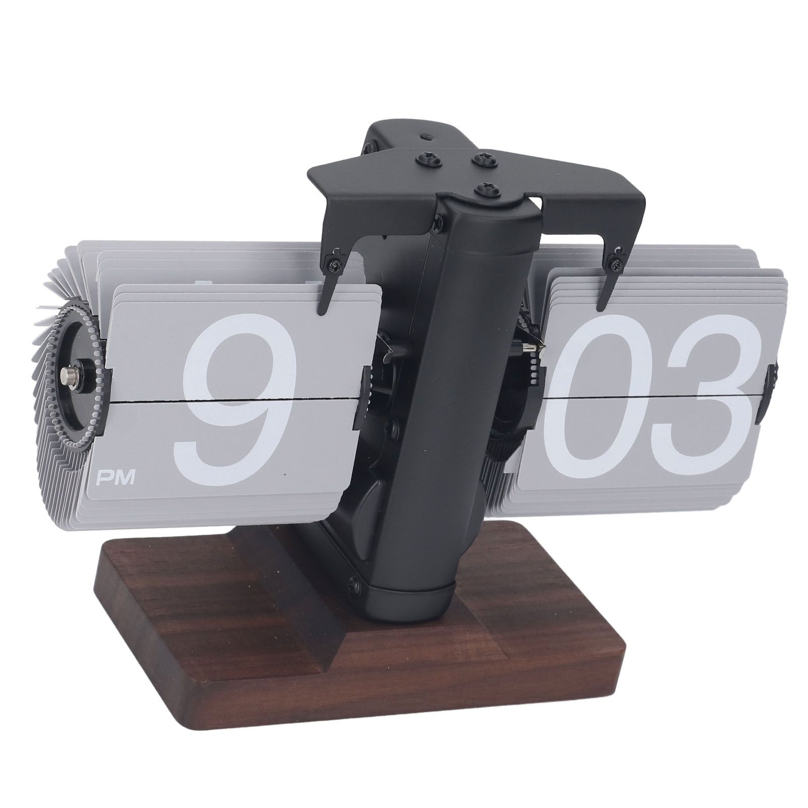 Digital Flip Desk Clock 12 Hours Single Sided Battery Powered Retro Mechanical view 11