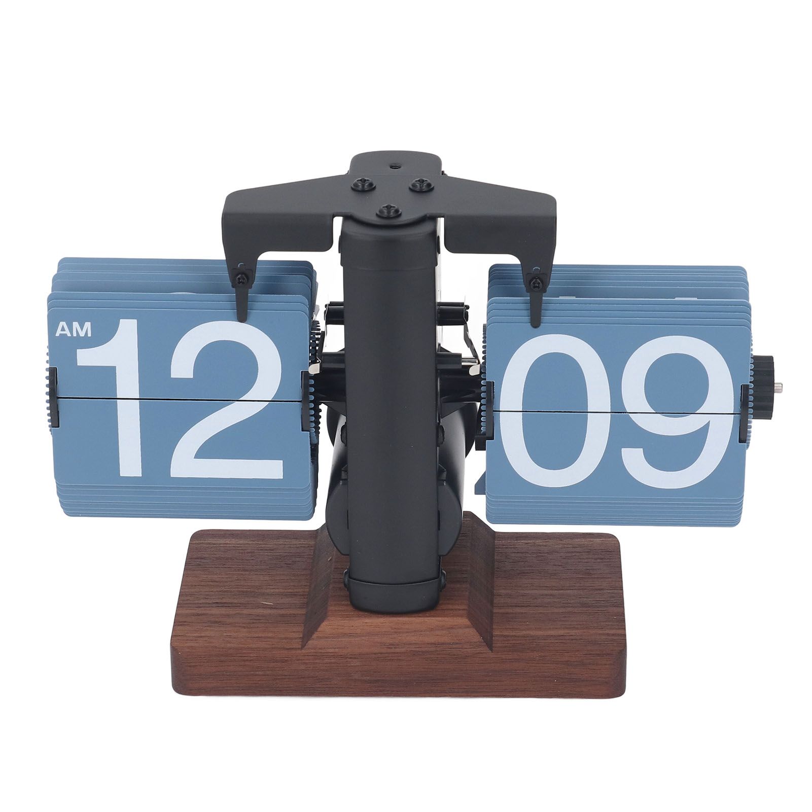 Digital Flip Desk Clock 12 Hours Single Sided Battery Powered Retro Mechanical view 3