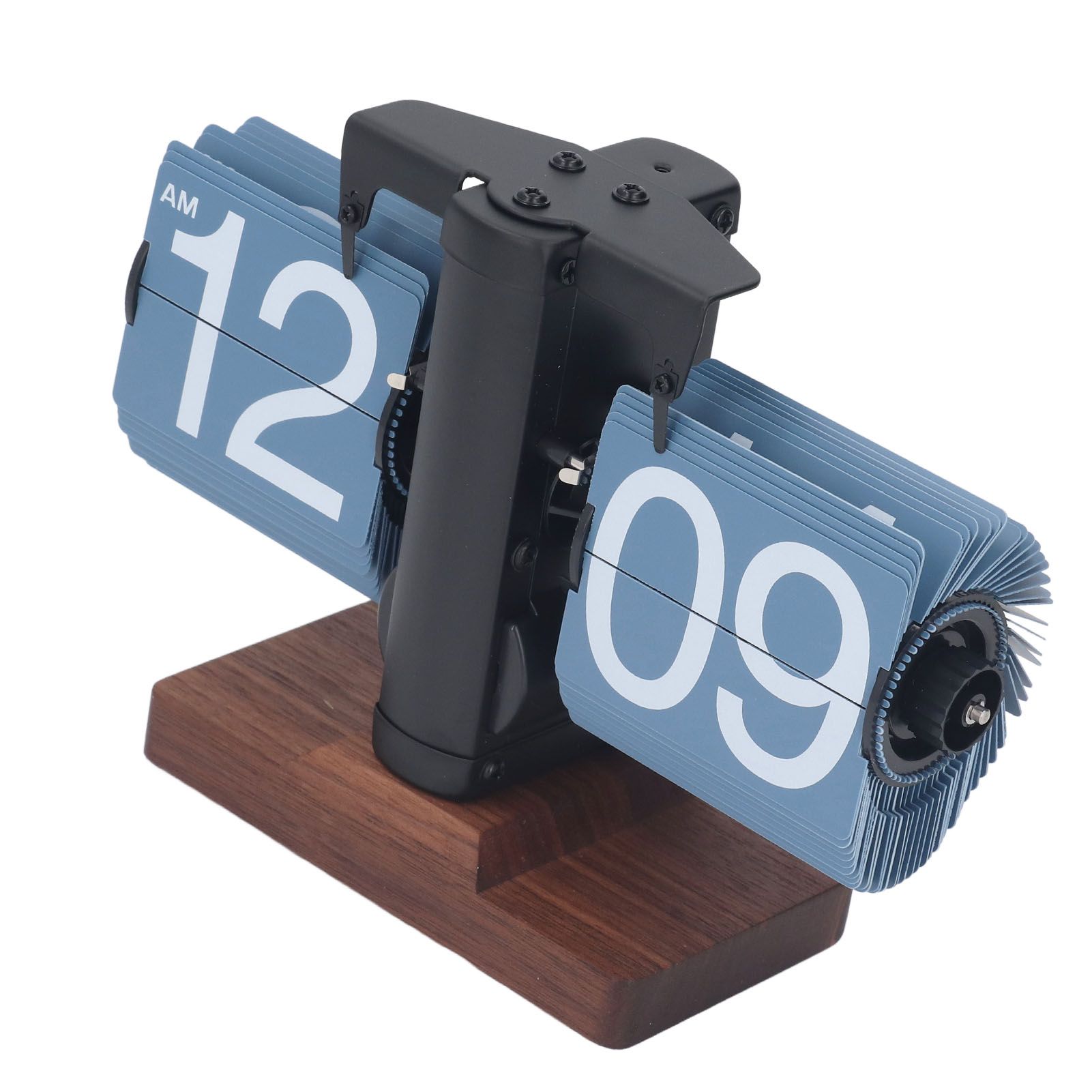 Digital Flip Desk Clock 12 Hours Single Sided Battery Powered Retro Mechanical view 10