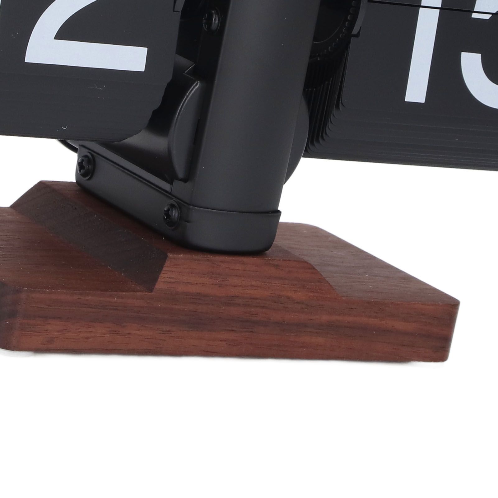 Digital Flip Desk Clock 12 Hours Single Sided Battery Powered Retro Mechanical view 2