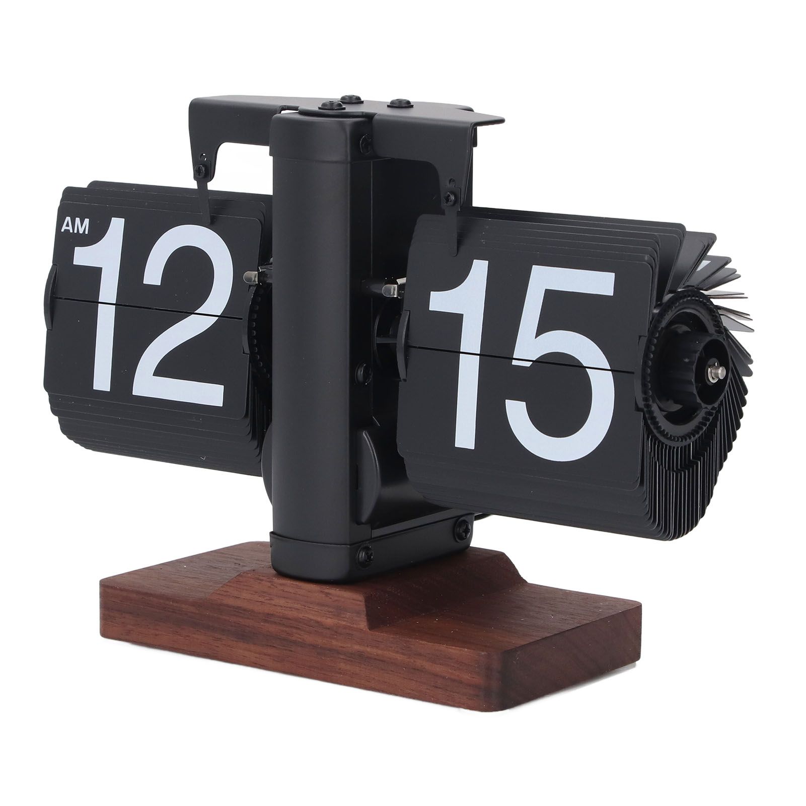 Digital Flip Desk Clock 12 Hours Single Sided Battery Powered Retro Mechanical view 8