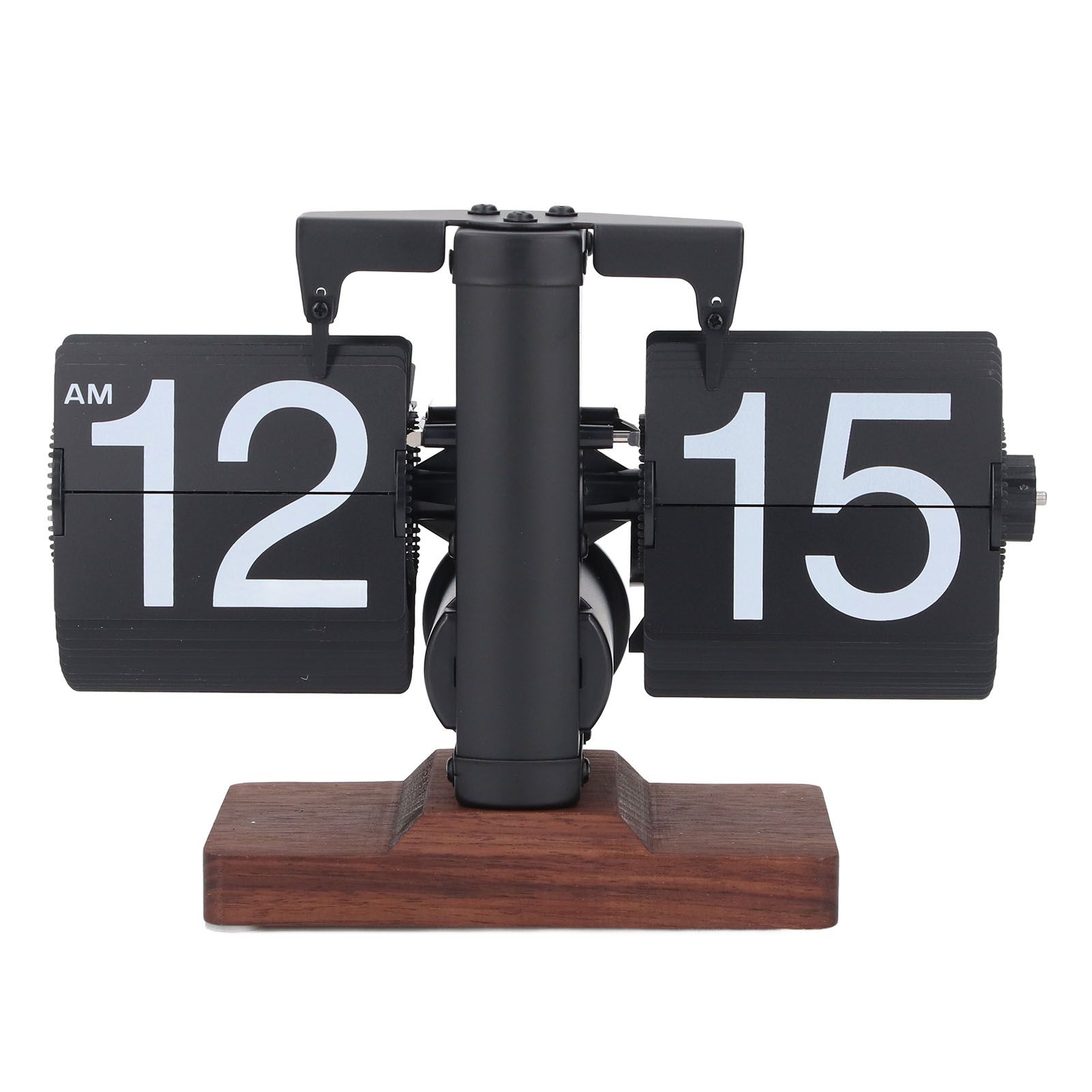 Digital Flip Desk Clock 12 Hours Single Sided Battery Powered Retro Mechanical view 9
