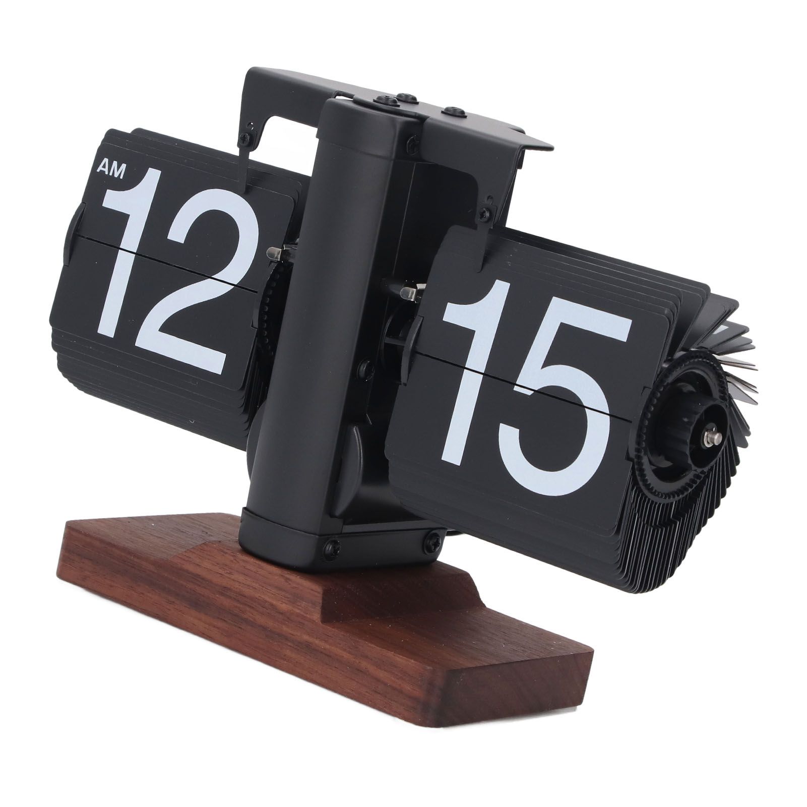 Digital Flip Desk Clock 12 Hours Single Sided Battery Powered Retro Mechanical view 10