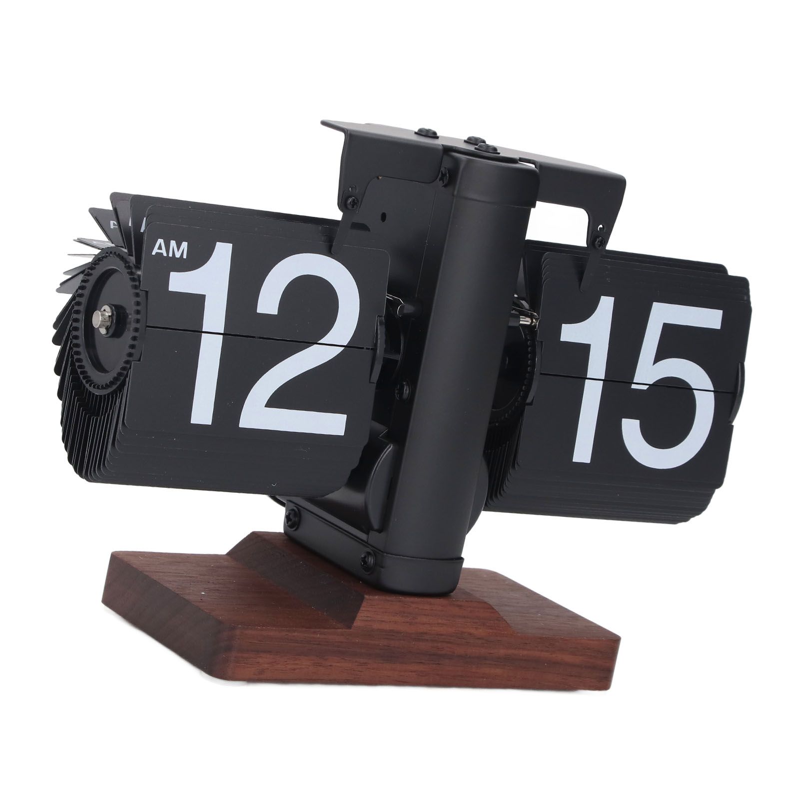 Digital Flip Desk Clock 12 Hours Single Sided Battery Powered Retro Mechanical view 11