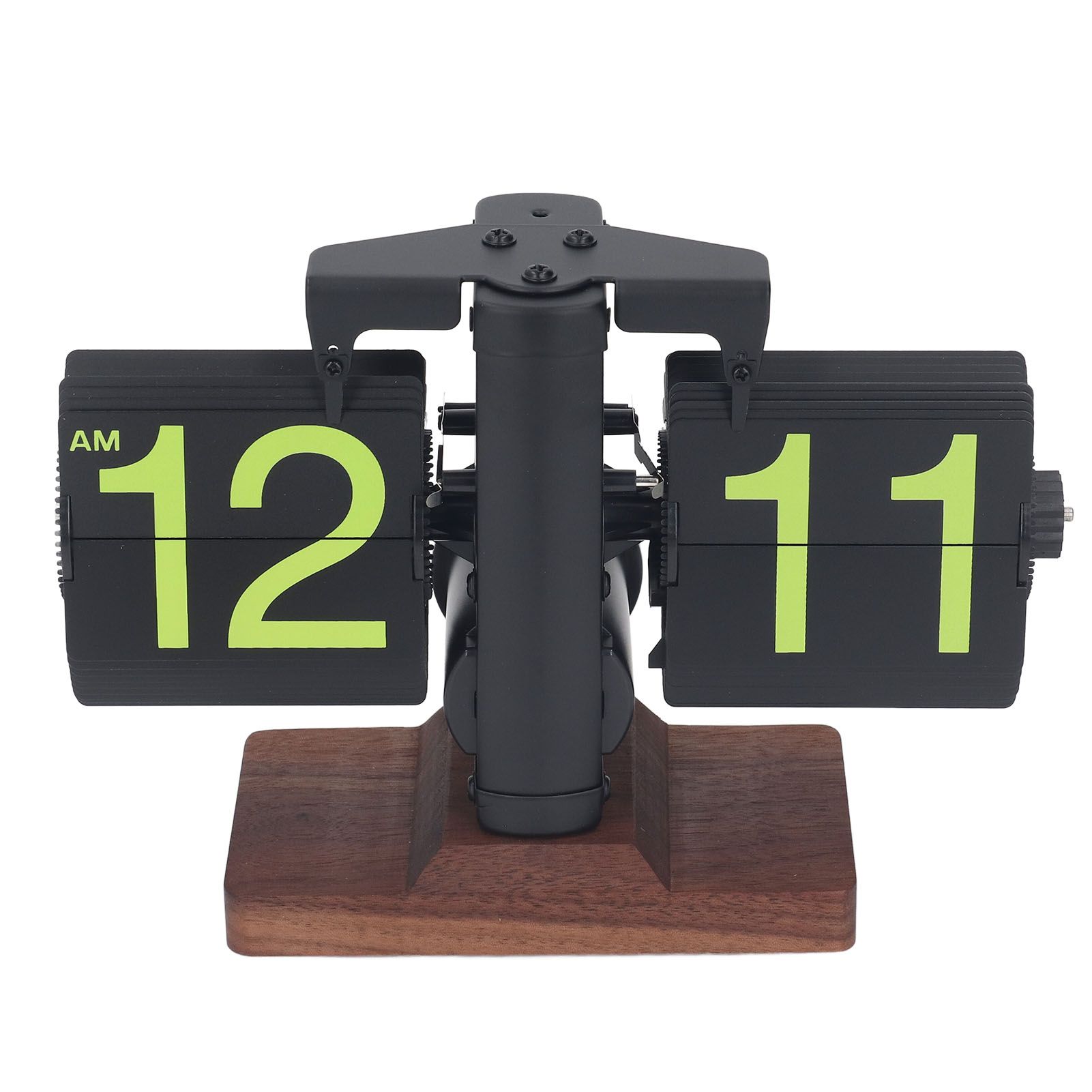 Digital Flip Desk Clock 12 Hours Single Sided Battery Powered Retro Mechanical view 3