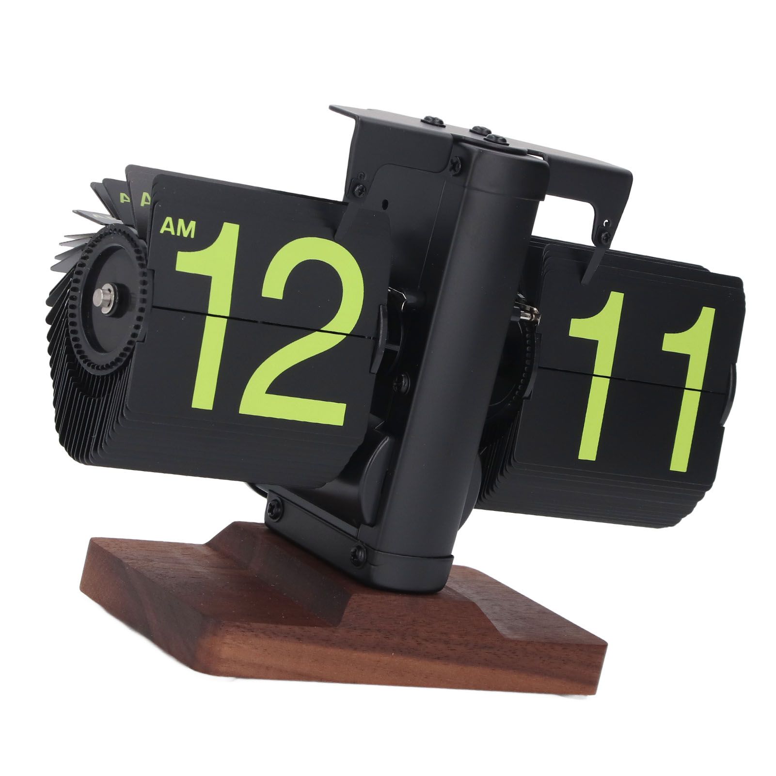 Digital Flip Desk Clock 12 Hours Single Sided Battery Powered Retro Mechanical view 4