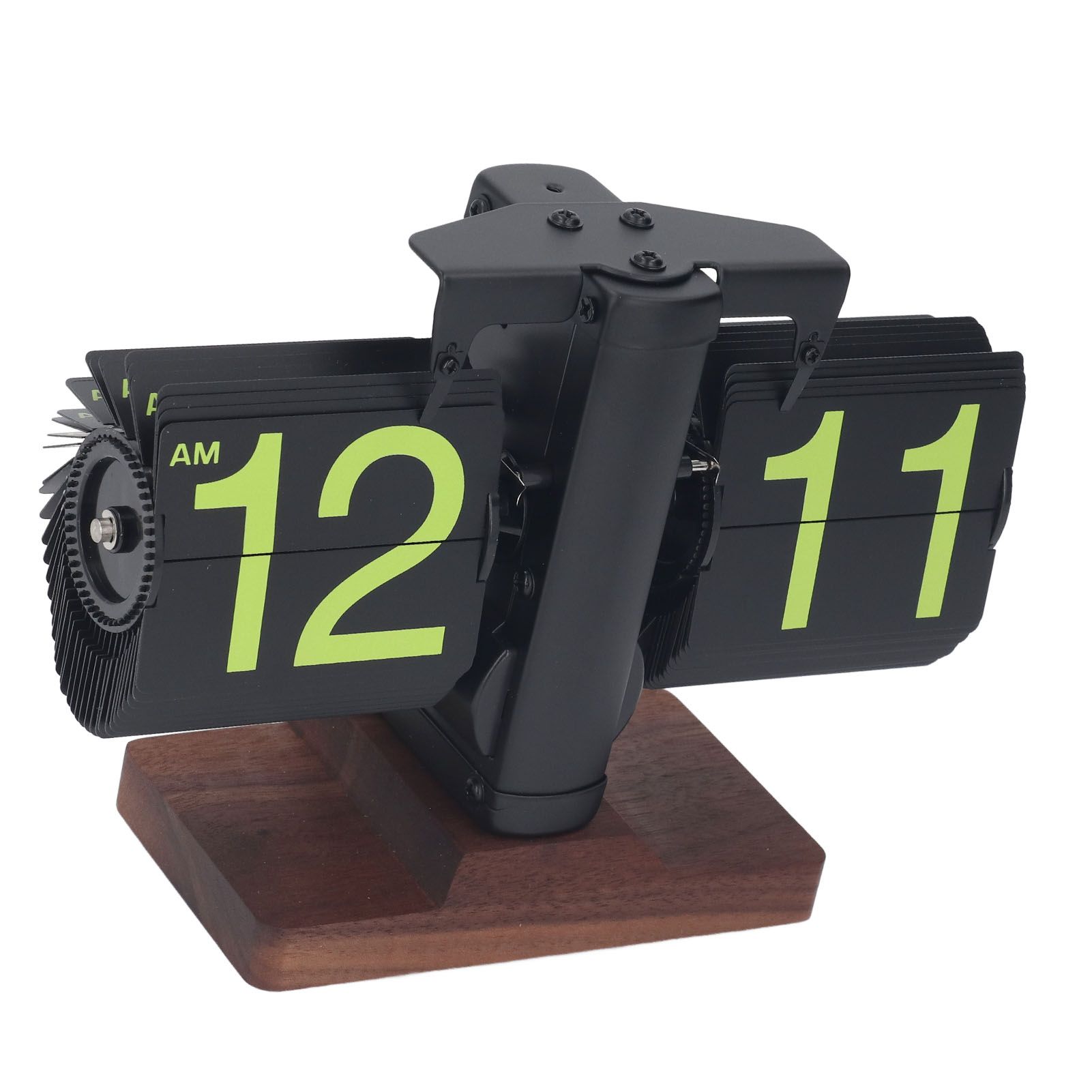 Digital Flip Desk Clock 12 Hours Single Sided Battery Powered Retro Mechanical view 6