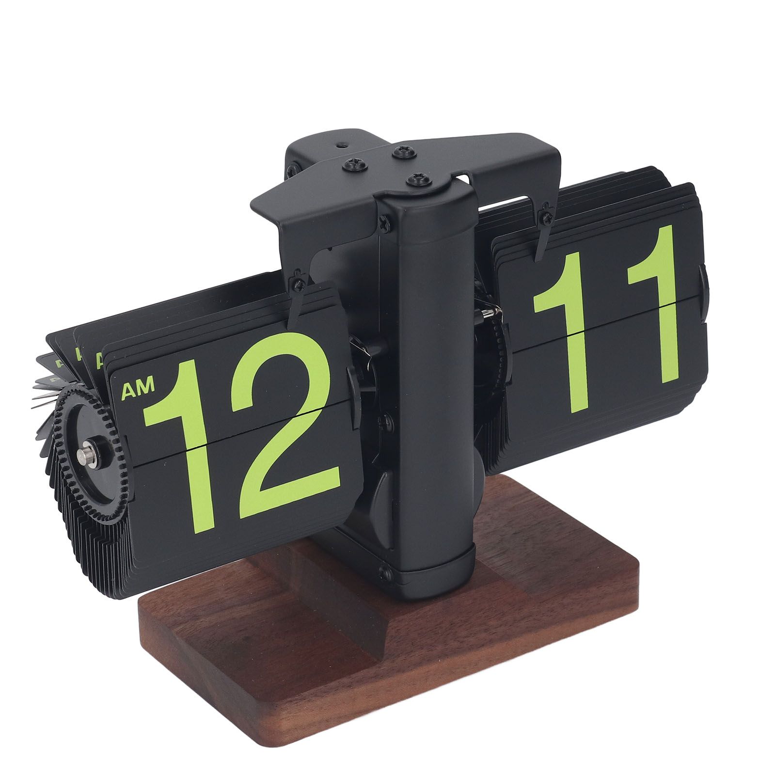 Digital Flip Desk Clock 12 Hours Single Sided Battery Powered Retro Mechanical view 11