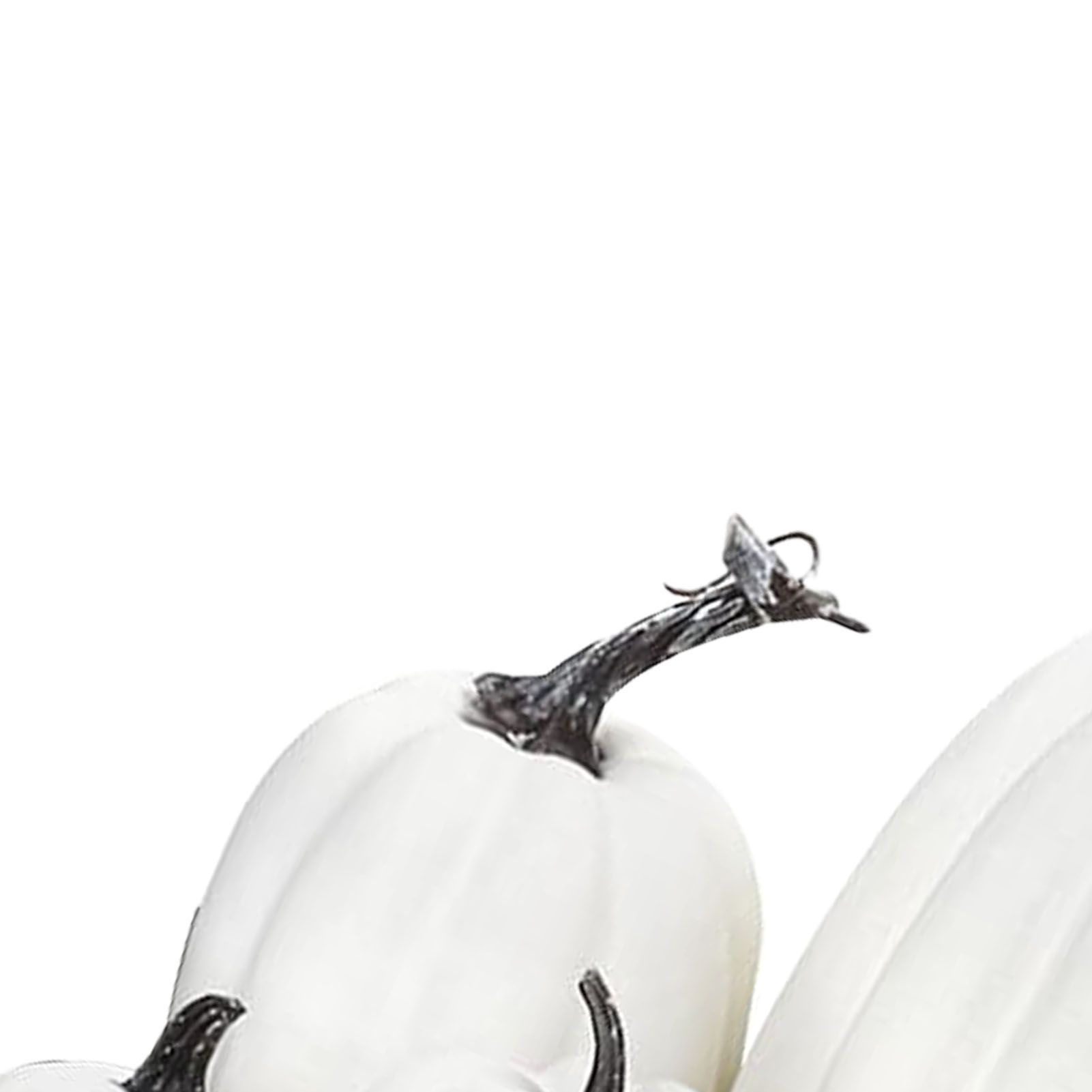 7pcs Simulated Pumpkin Glossy Paint Lightweight Creative Reusable Foam Pumpkin view 2