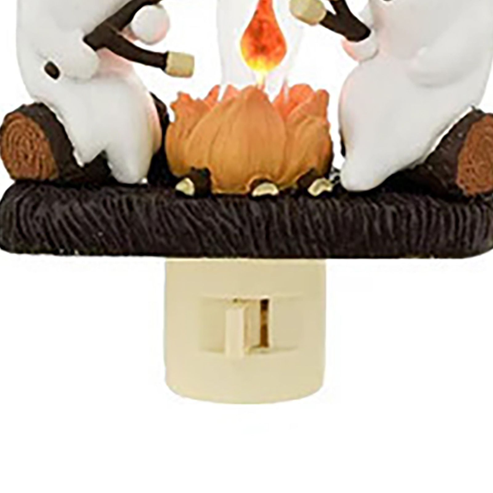 Ghost Campfire Flickering Nightlight LED Campfire Ghost Night Light Flickering view 2