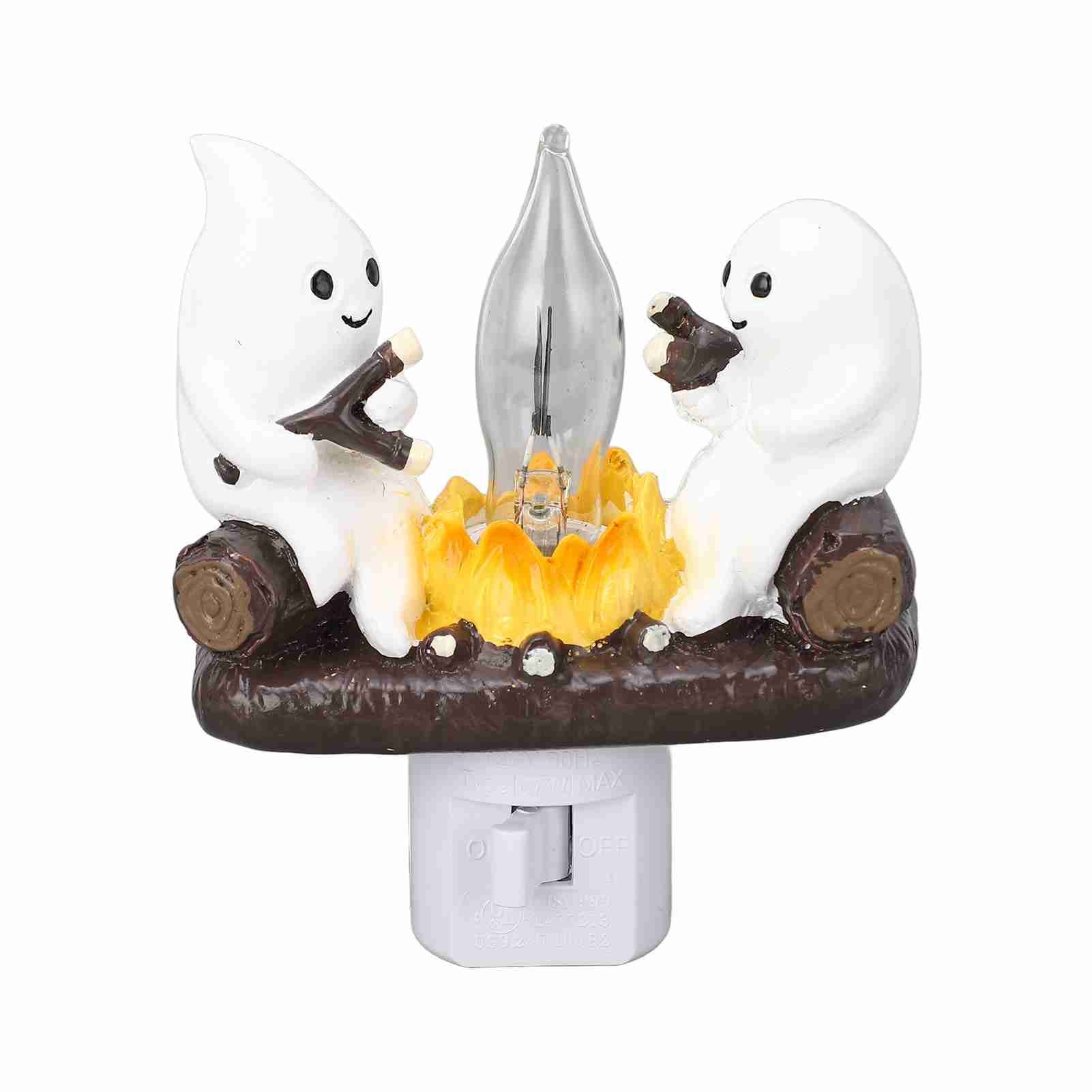 Ghost Campfire Flickering Nightlight LED Campfire Ghost Night Light Flickering view 3