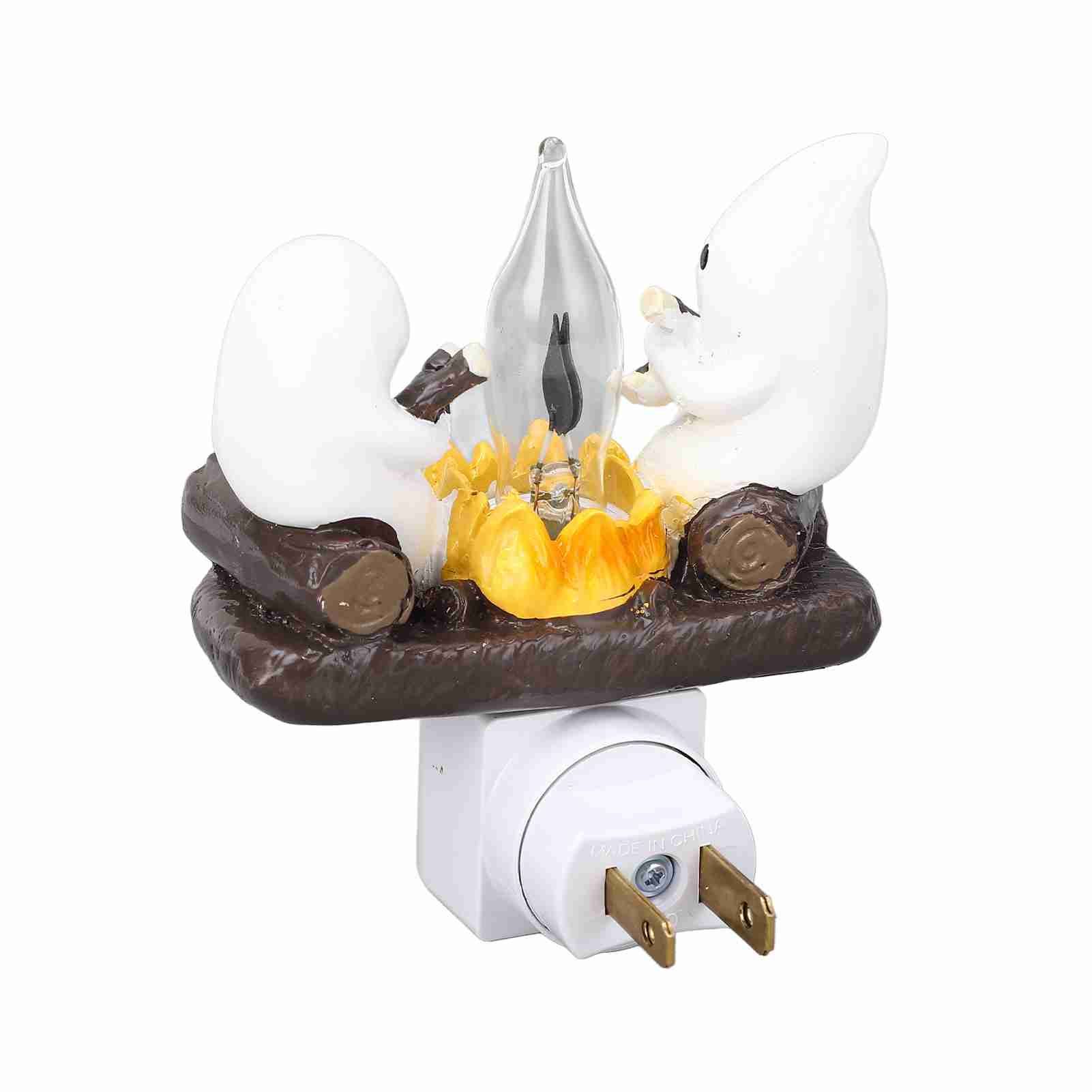 Ghost Campfire Flickering Nightlight LED Campfire Ghost Night Light Flickering view 6