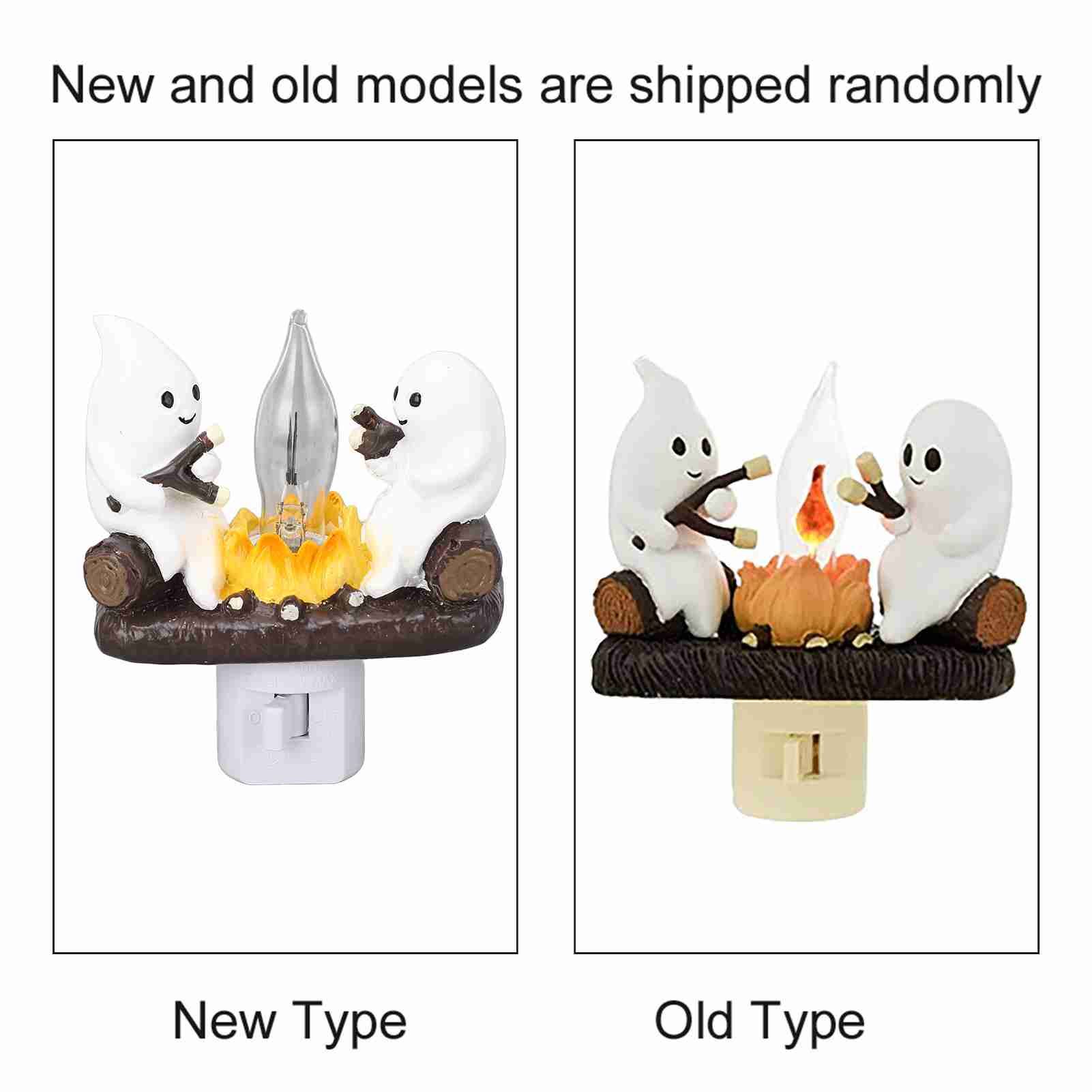 Ghost Campfire Flickering Nightlight LED Campfire Ghost Night Light Flickering view 11