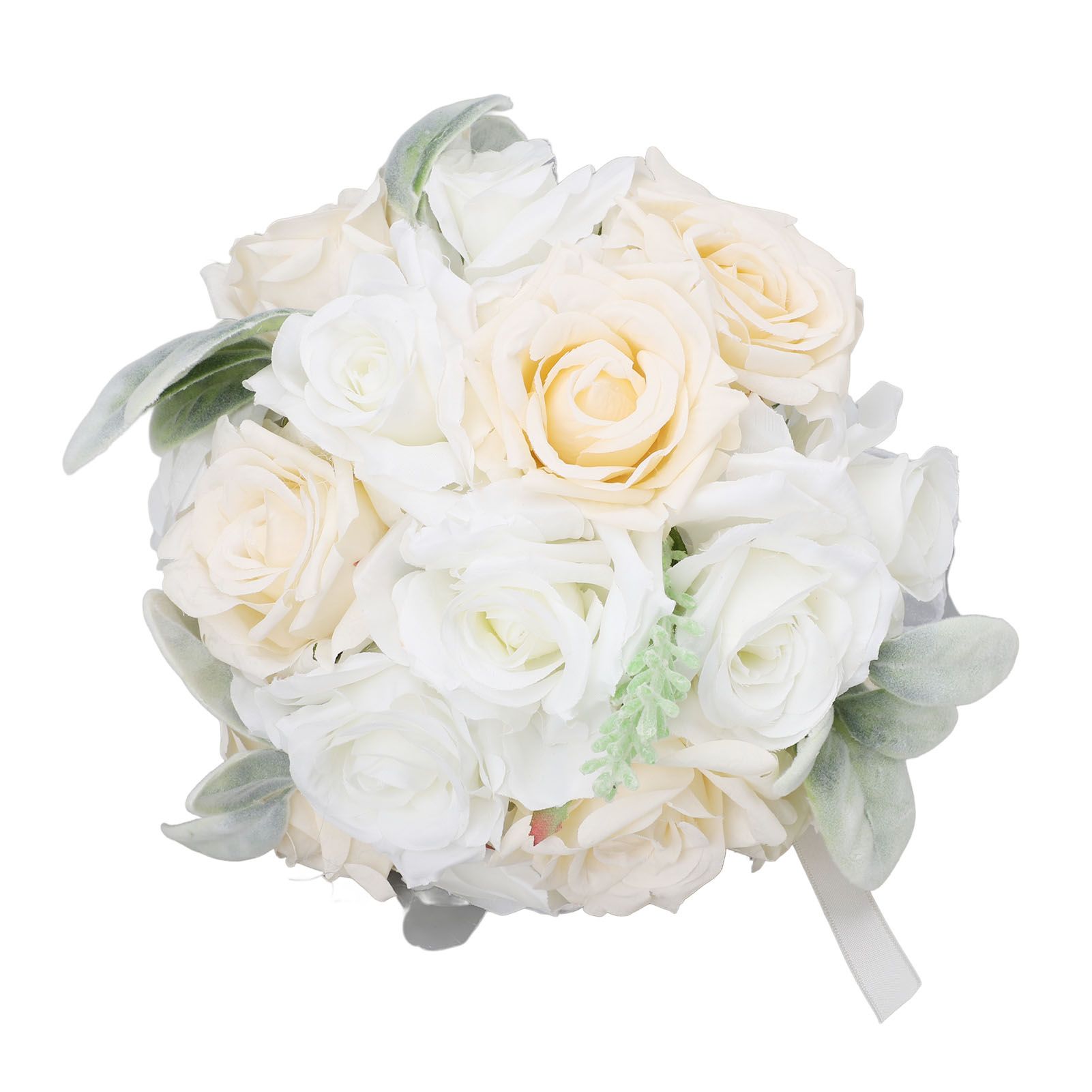 Wedding Bouquets for Bride Soft Ribbon Bridal Bridesmaid Holding Flowers view 10