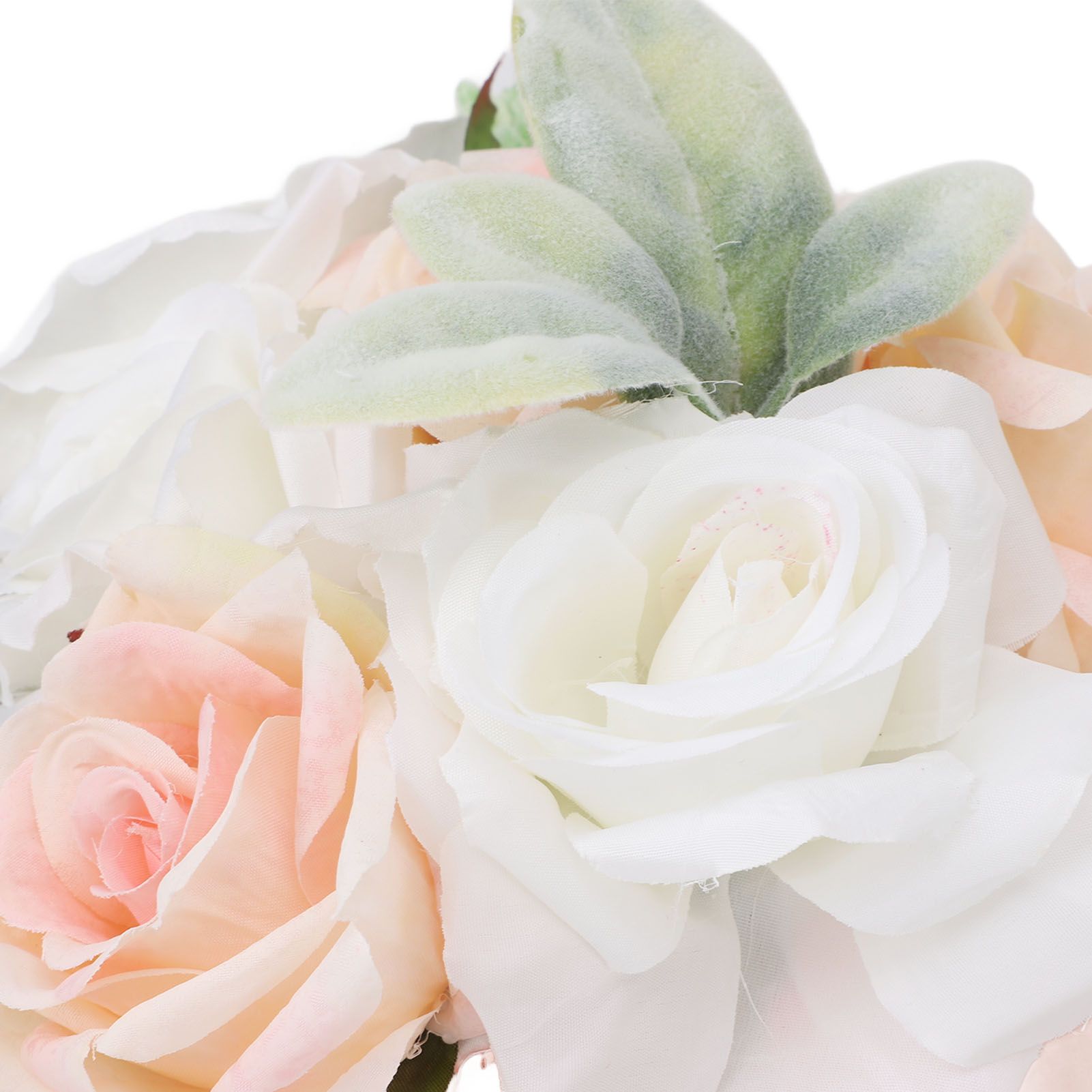 Wedding Bouquets for Bride Soft Ribbon Bridal Bridesmaid Holding Flowers view 5