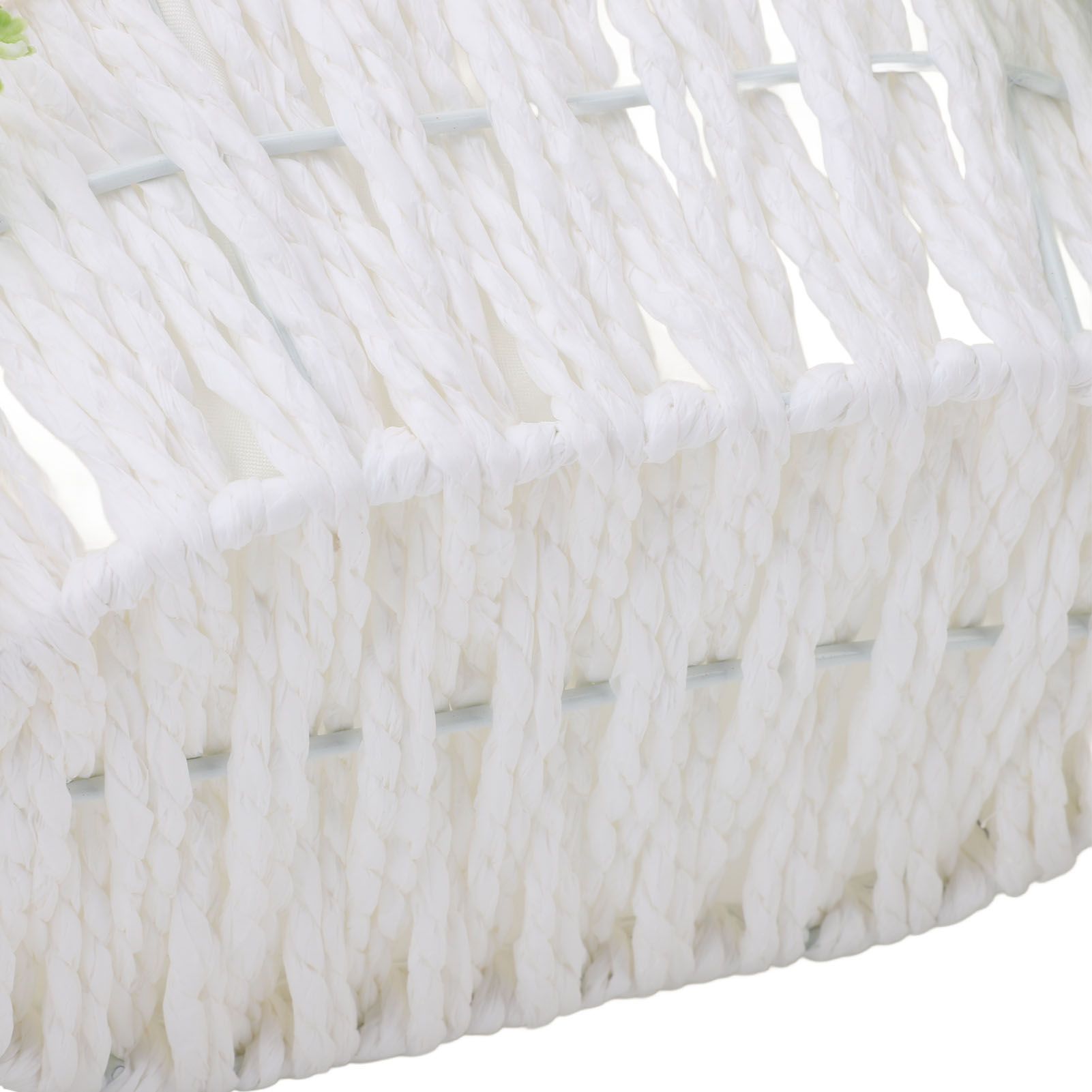 Flower Girl Basket Romantic Elegant Lightweight Hand Woven Wedding Flower view 2