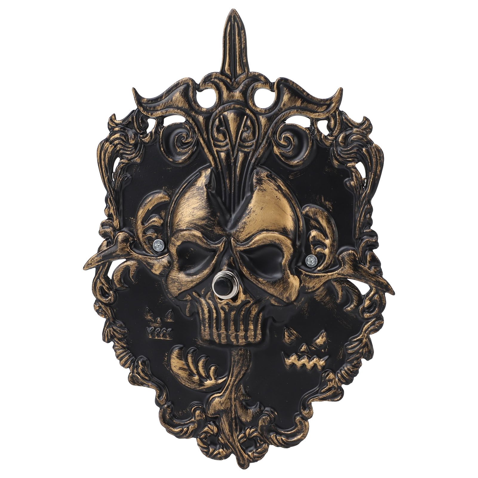 Decorative Doorbell Antique Scary Skeleton Doorbell with Sound for Door view 4