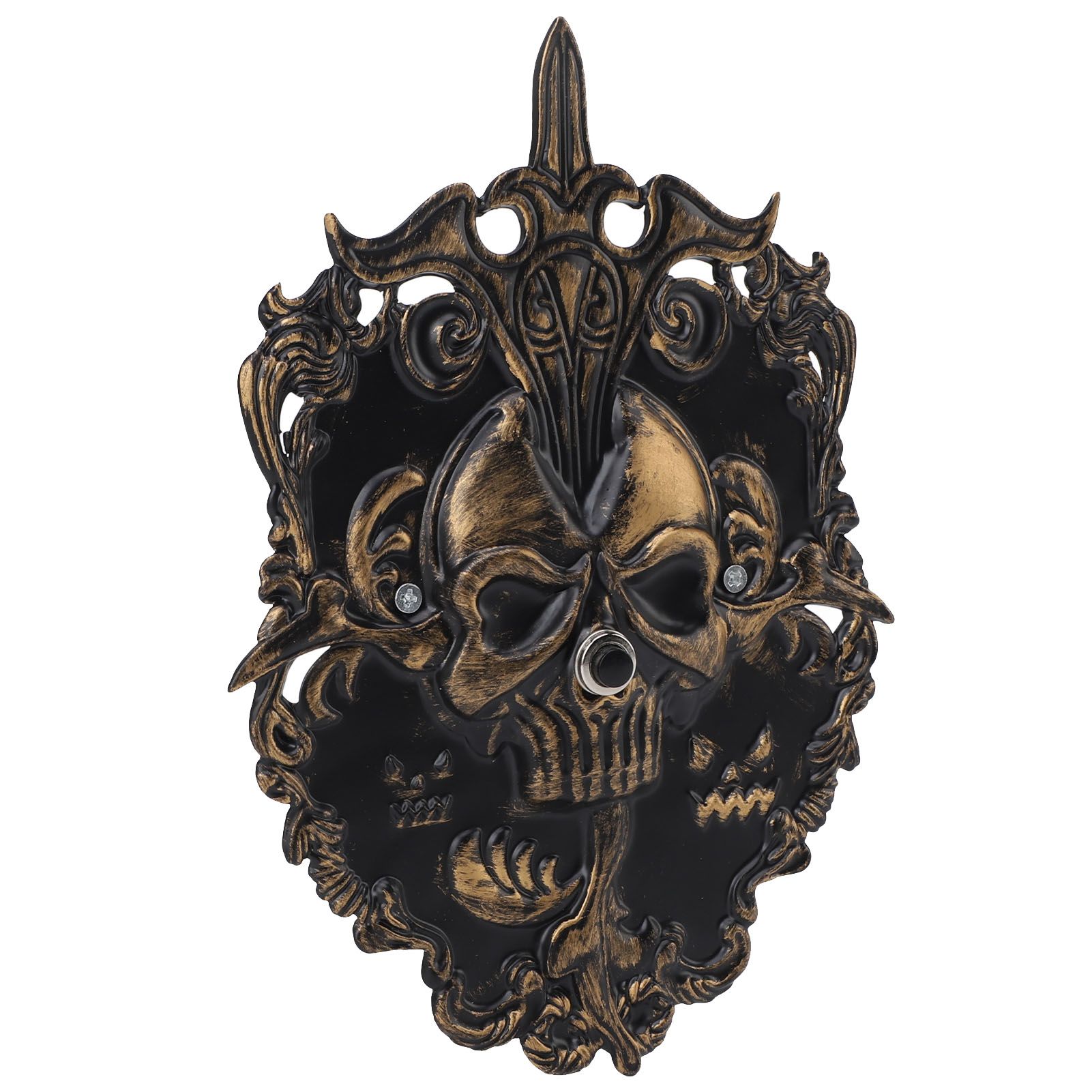 Decorative Doorbell Antique Scary Skeleton Doorbell with Sound for Door view 6