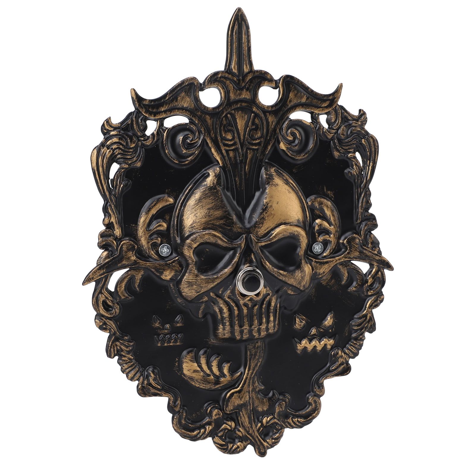Decorative Doorbell Antique Scary Skeleton Doorbell with Sound for Door view 8
