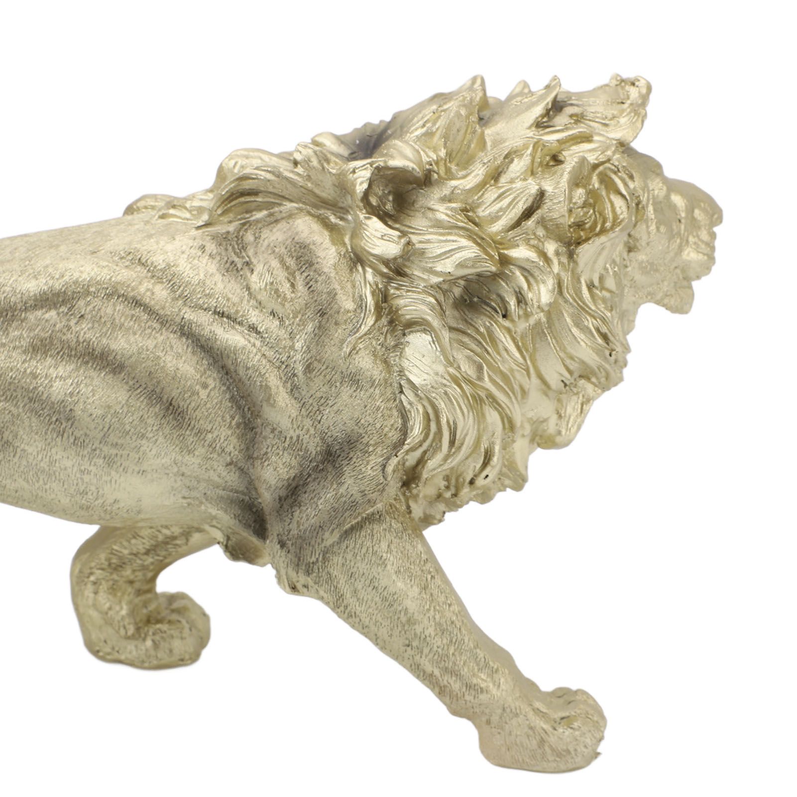 Lion Statue Figurine Modern Art Sculpture Handmade Polyresin Animal Statue for view 2